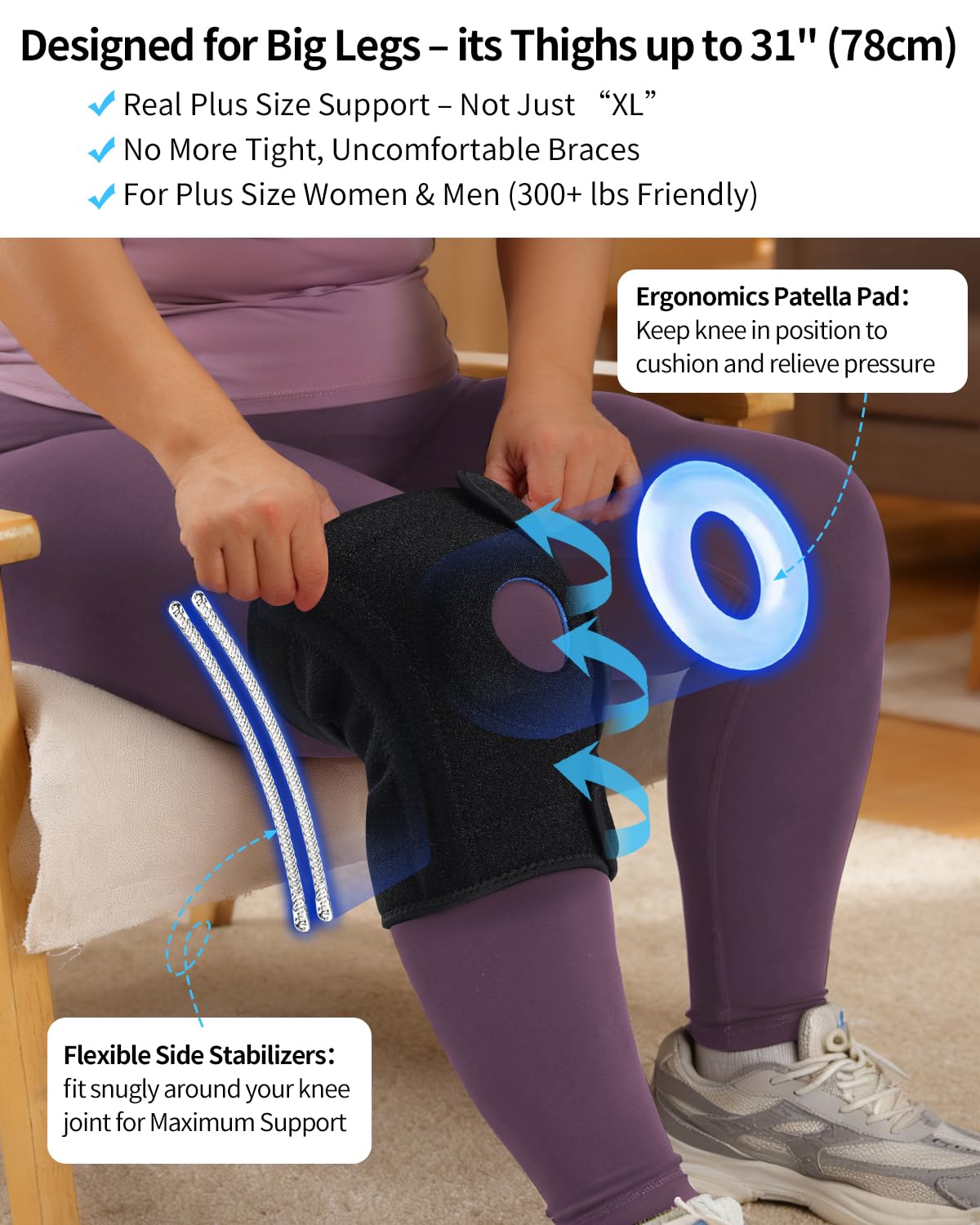 Detalle 2 de ABYON DH-01 Knee Support