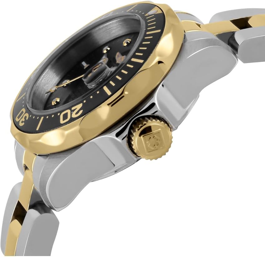 Detalle de Invicta Pro Diver 24 mm reloj de acero inoxidable