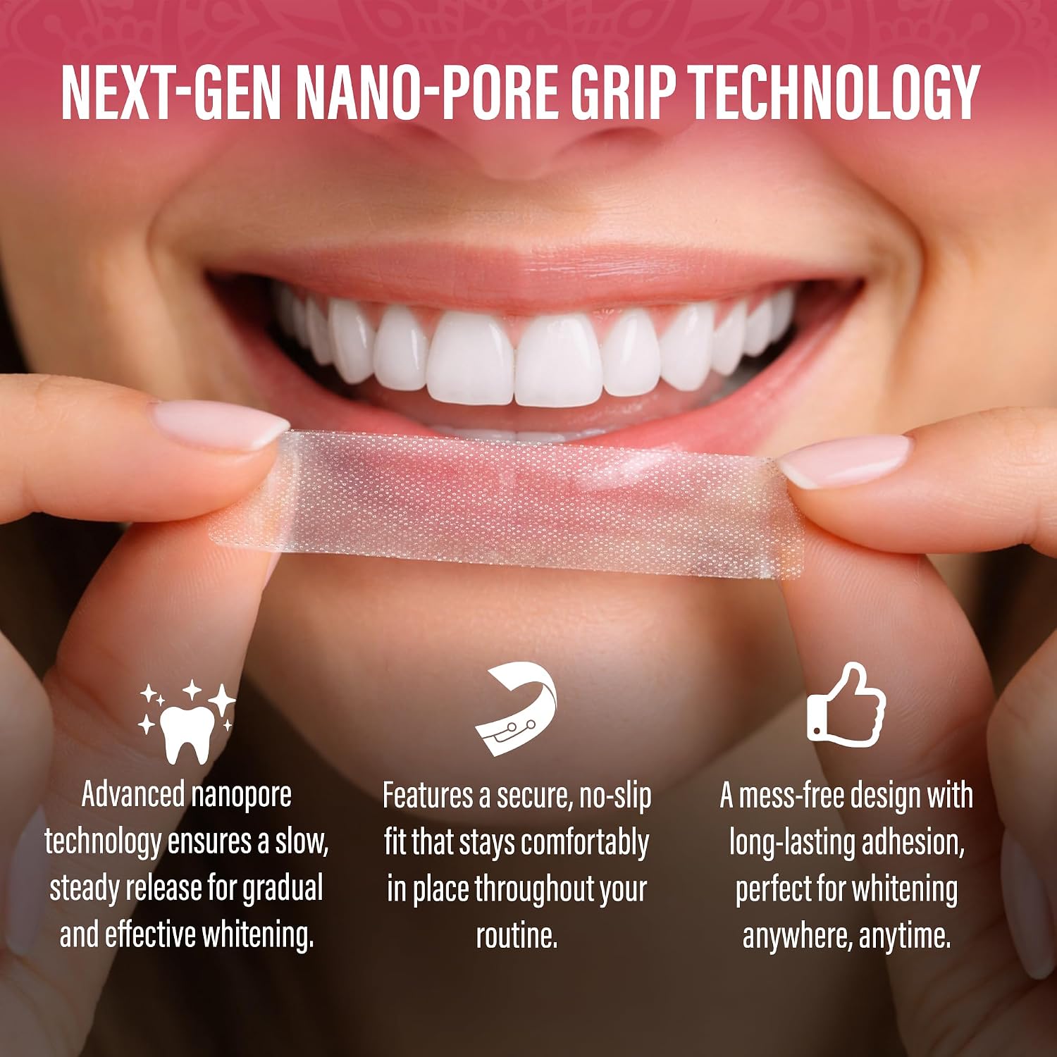 Thumbnail 4 de GuruNanda Sensitive Teeth Whitening Strips — 9-Day Treatment