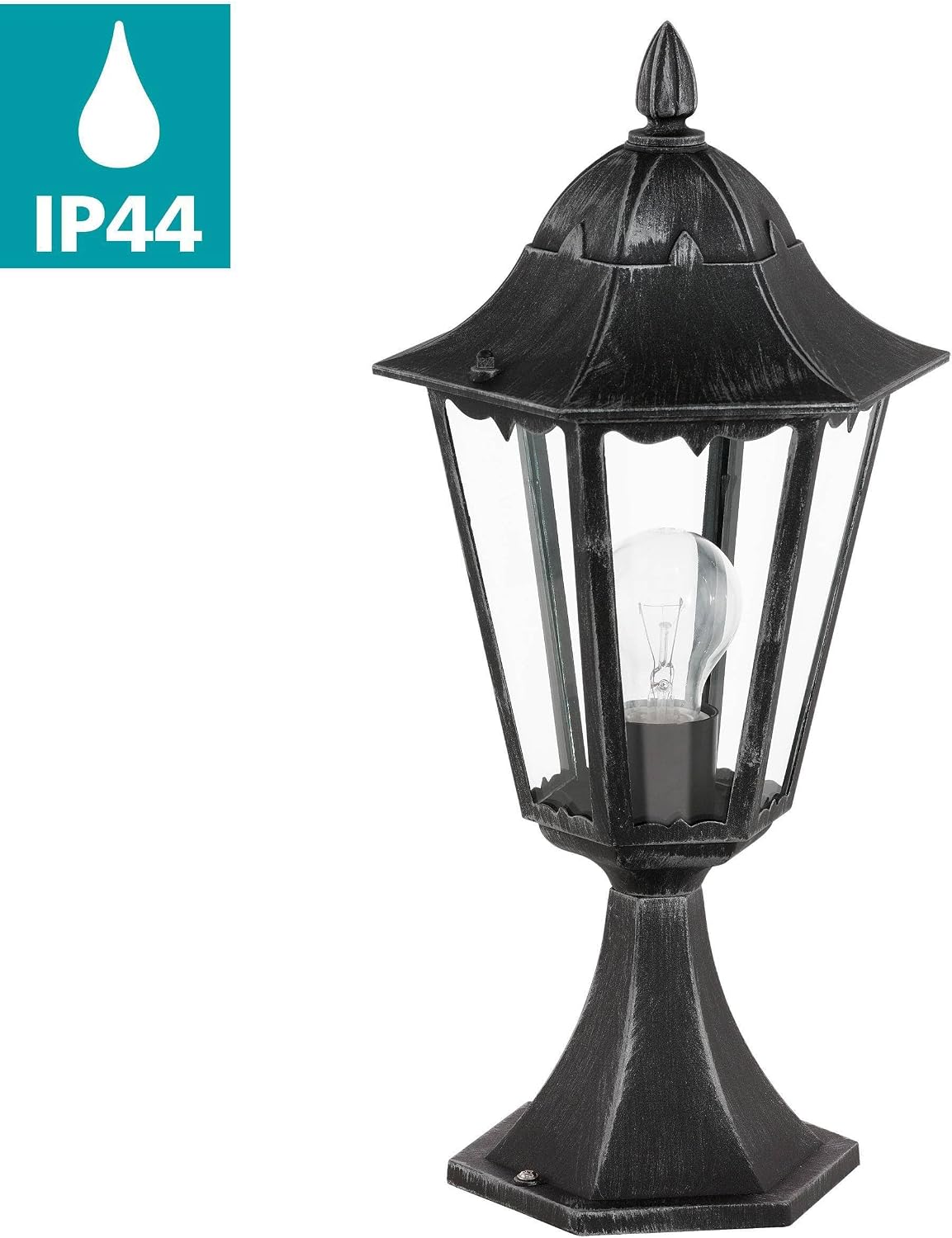 Detalle 2 de EGLO NAVEDO 93462 – lampa słupkowa E27, IP44, odlew aluminiowy