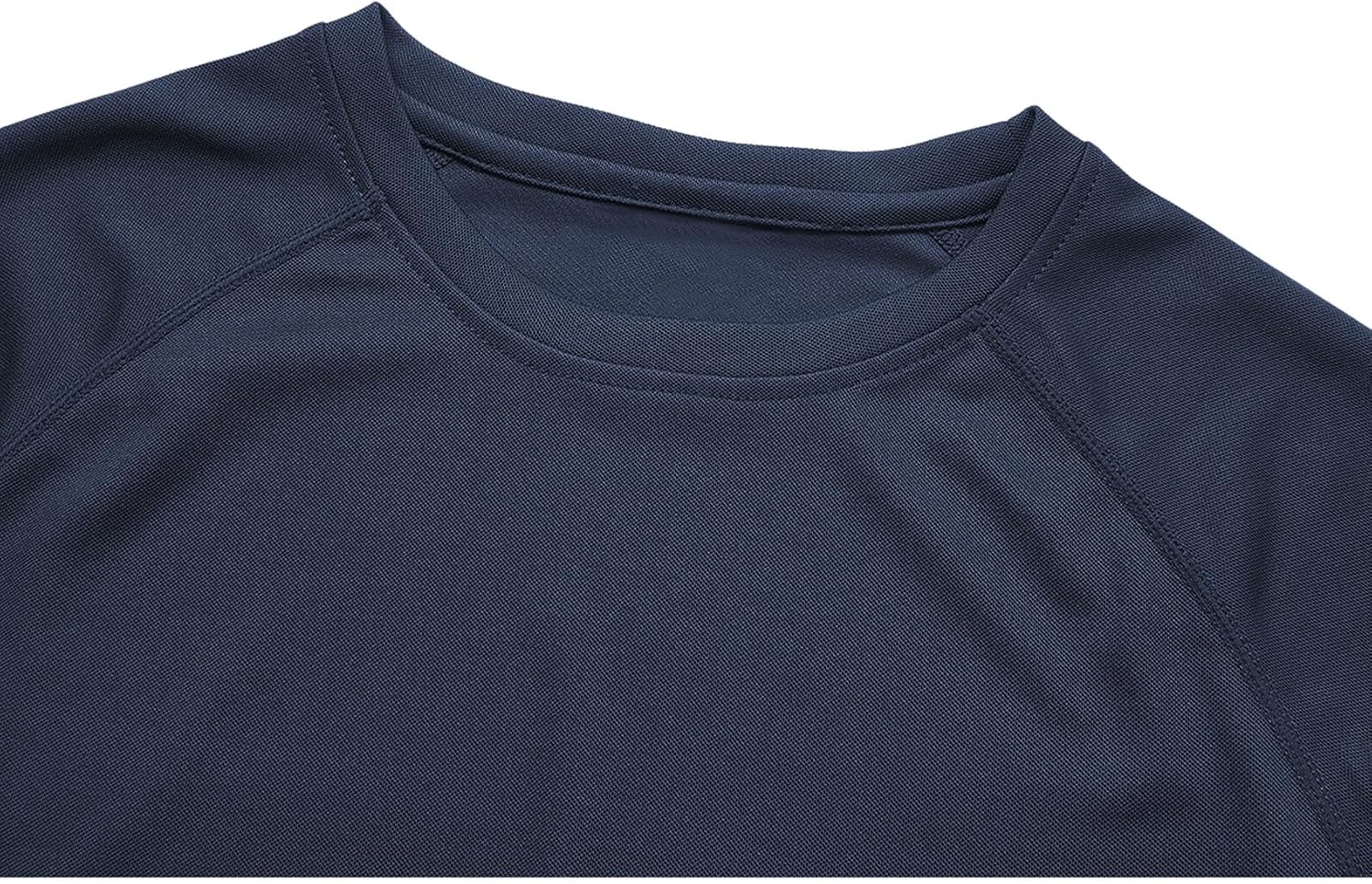 Detalle 2 de Mens Big & Tall Swim Shirt Sun Protection UPF 50+ Rash Guard Quick Dry Tee