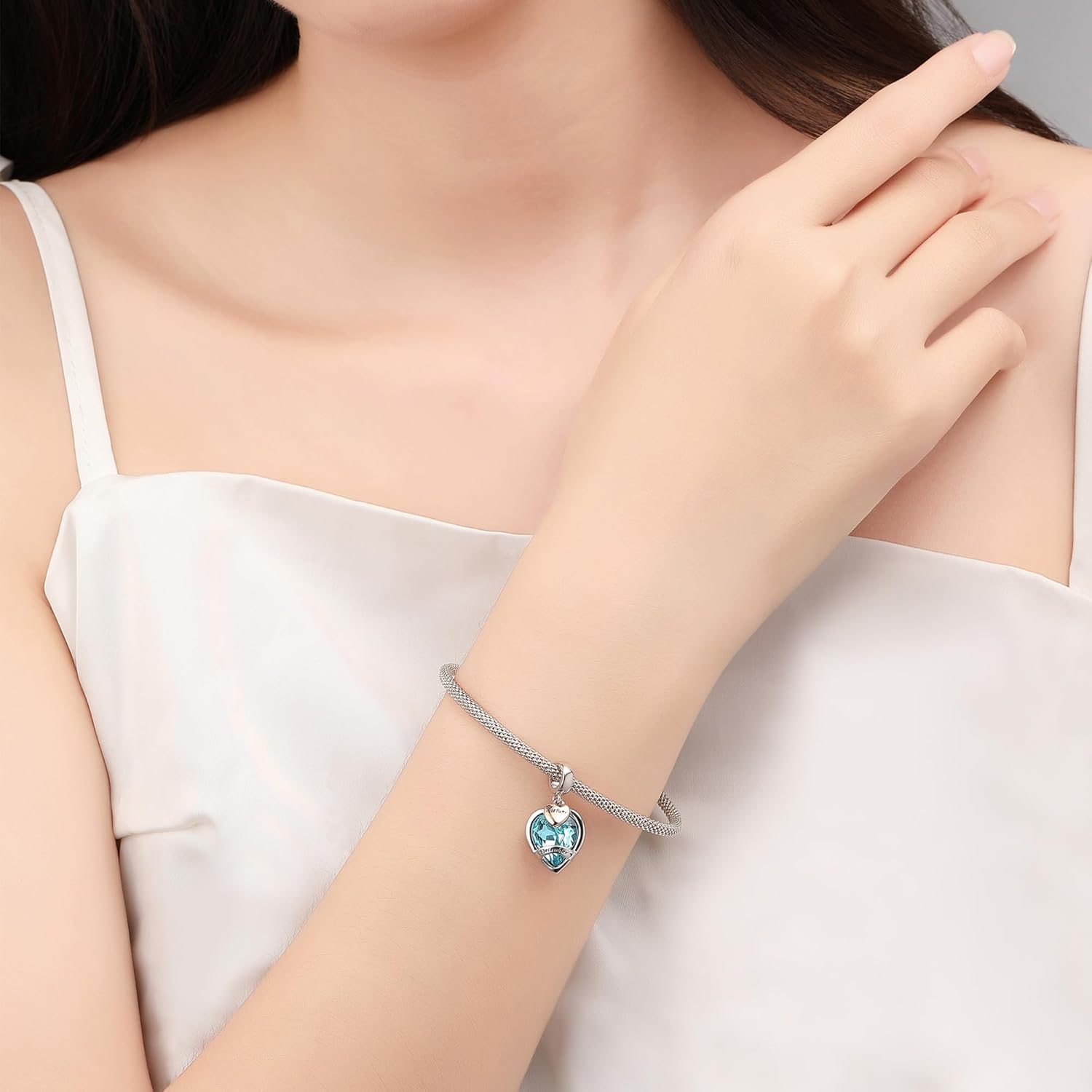 Thumbnail 1 de AMATOLOVE December birthstone charm 10 mm
