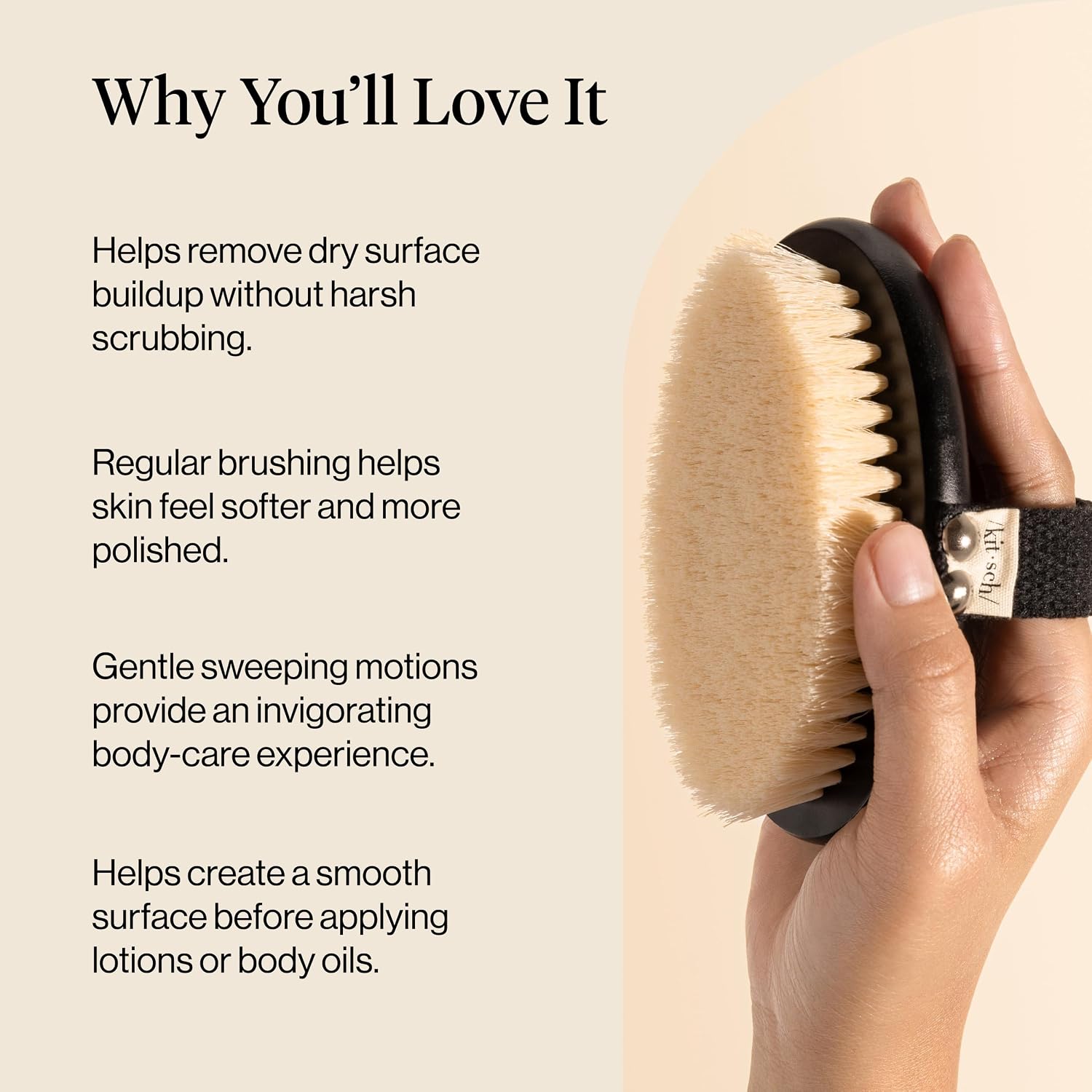 Thumbnail 5 de Kitsch body brush with natural bristles