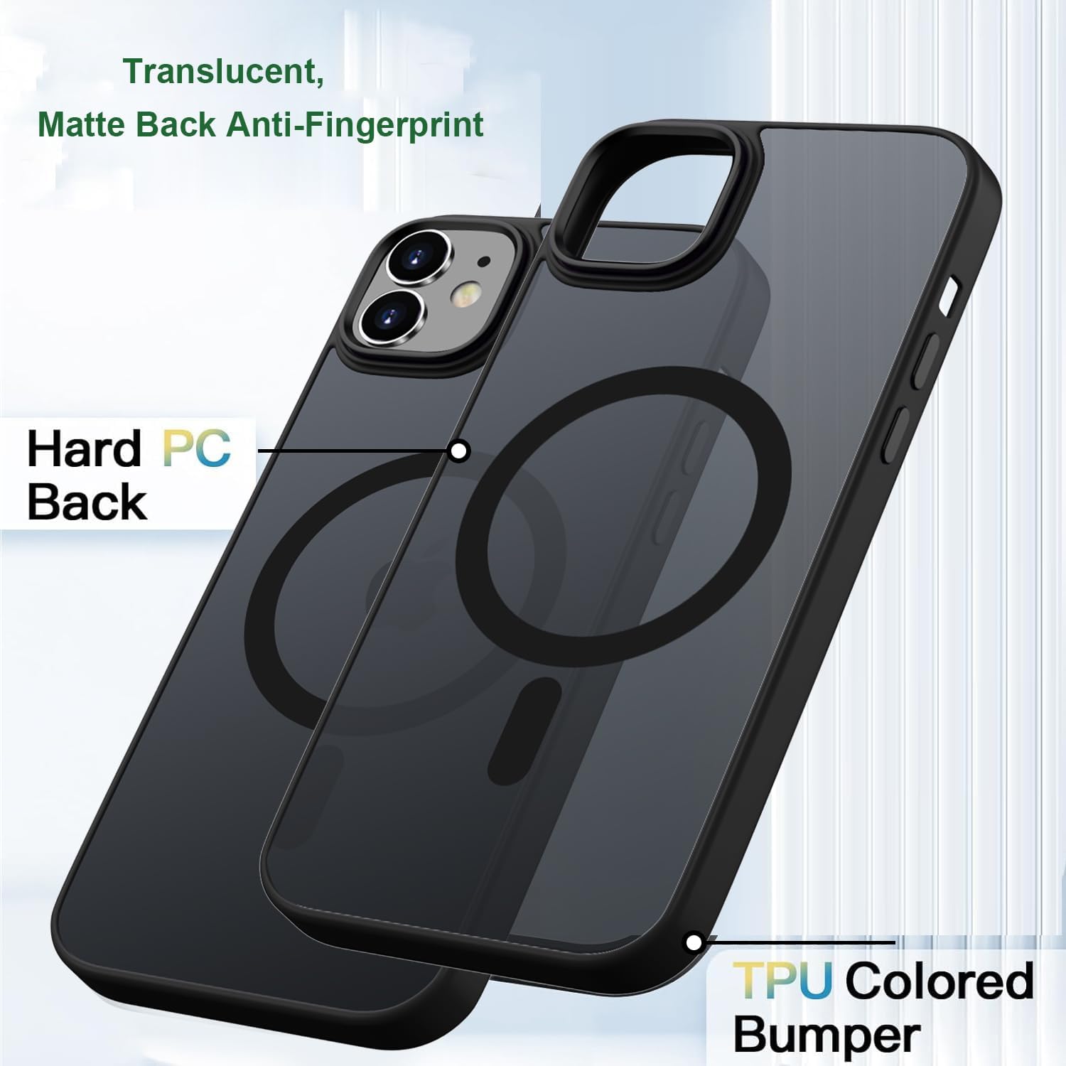 Detalle 2 de ORDA Magnetic Case for iPhone 11 6.1-Inch