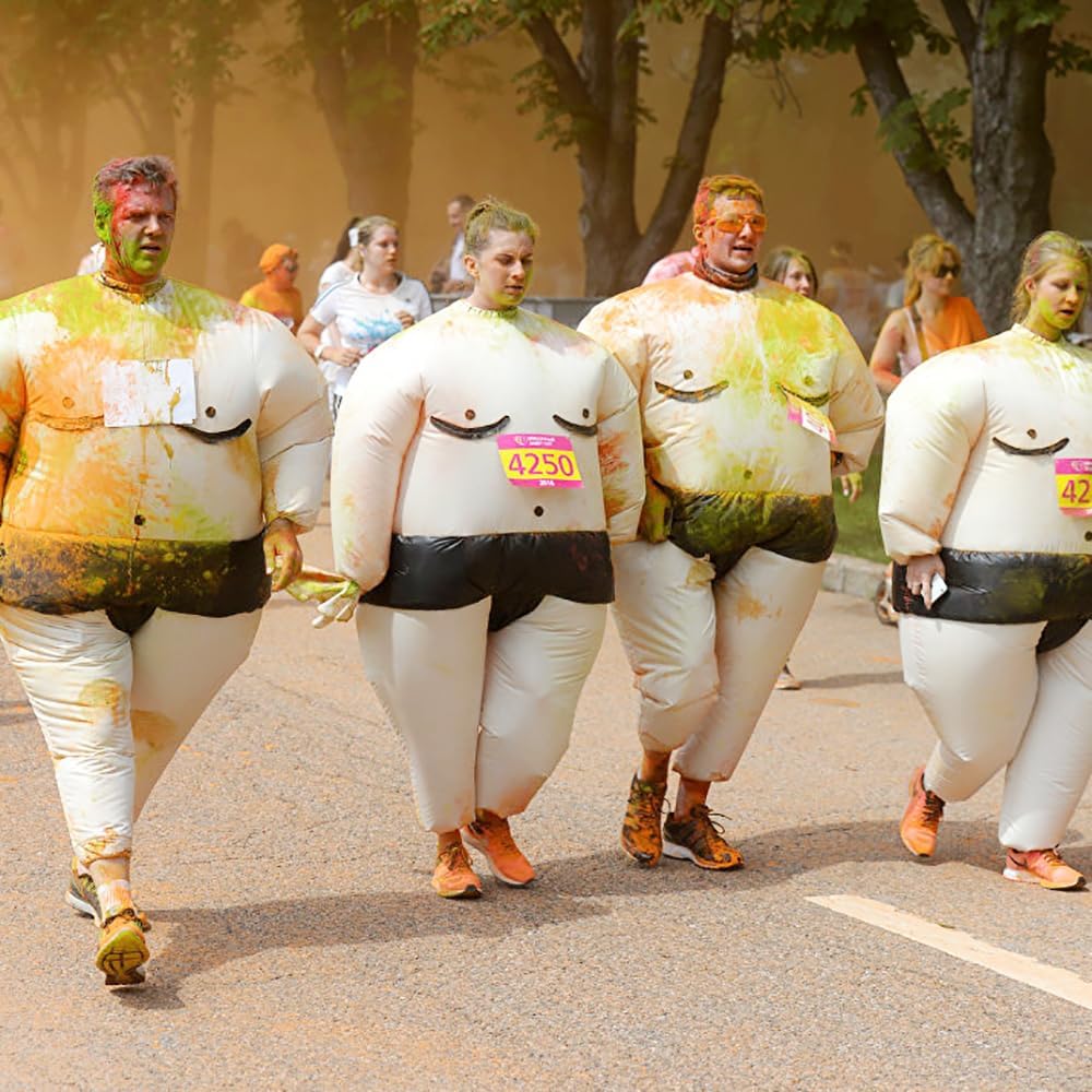Thumbnail 6 de Rafalacy Inflatable Sumo Wrestler Costume