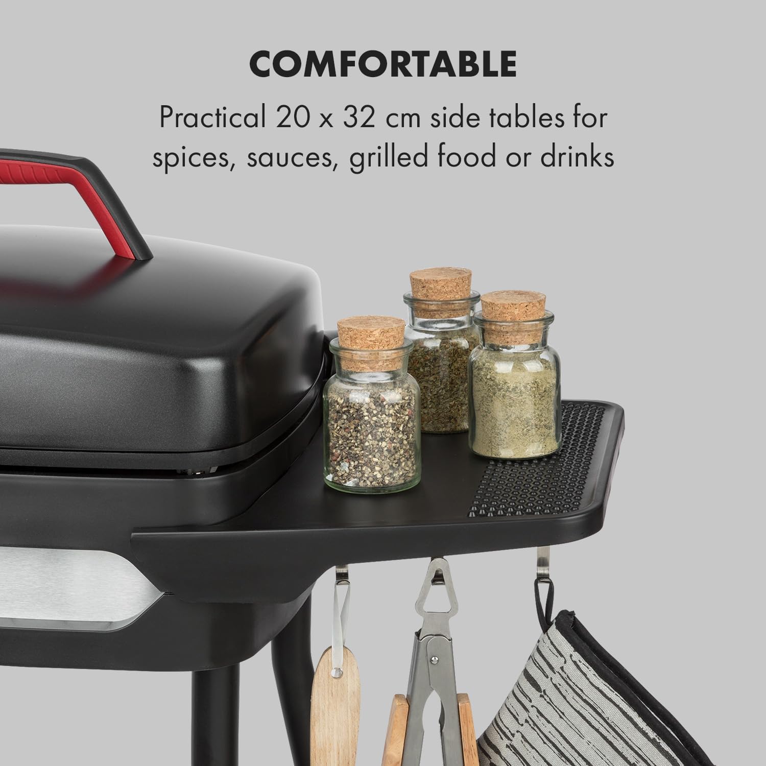 Thumbnail 2 de Klarstein Gatsby Electric Grill, 2000 W, 40 x 36 cm Non-Stick Plate