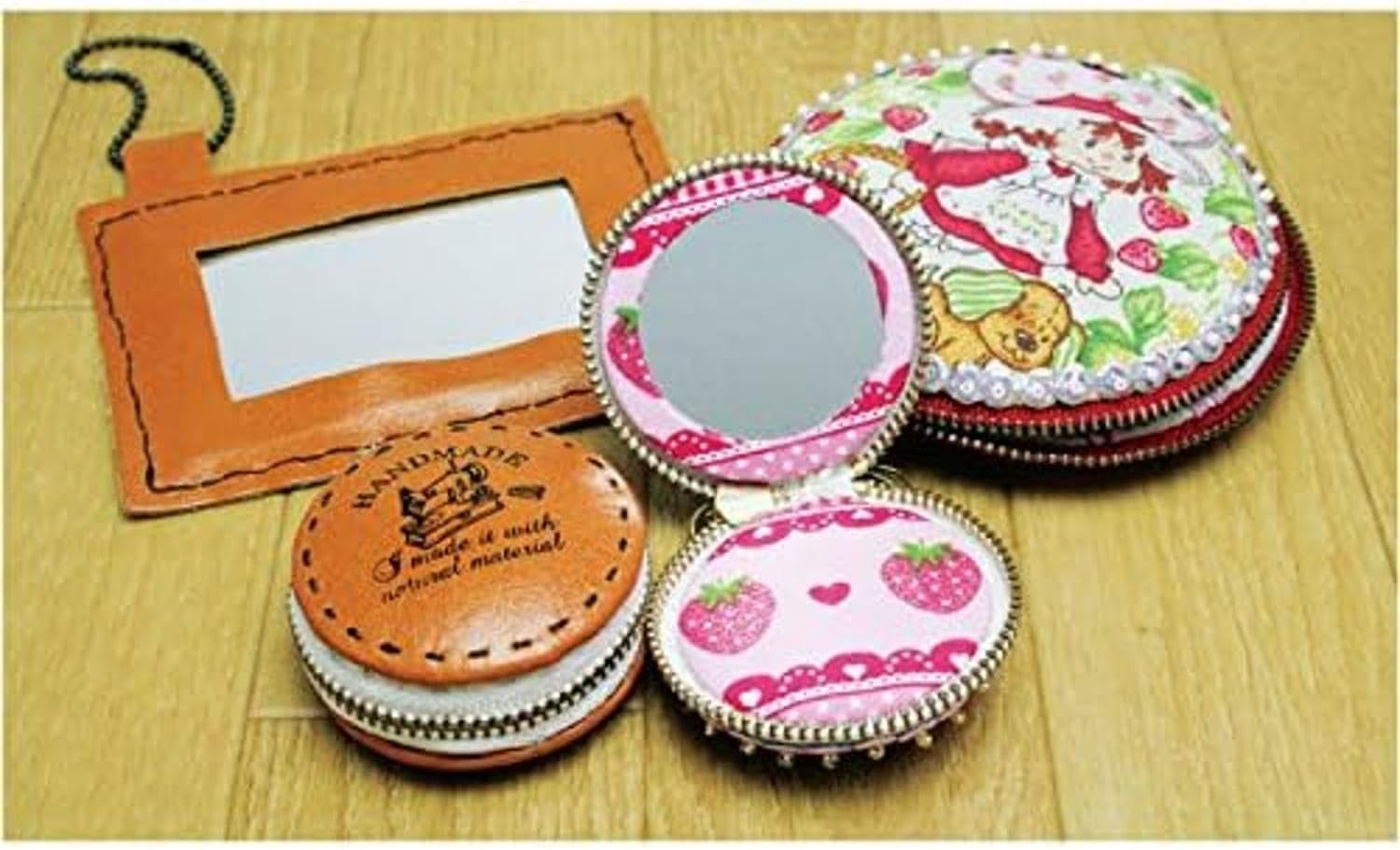 Thumbnail 3 de 日本紐釦貿易(Nippon Chuko) KN80 丸型ミラー 8×8cm 5枚入り 手芸・アクセサリー用
