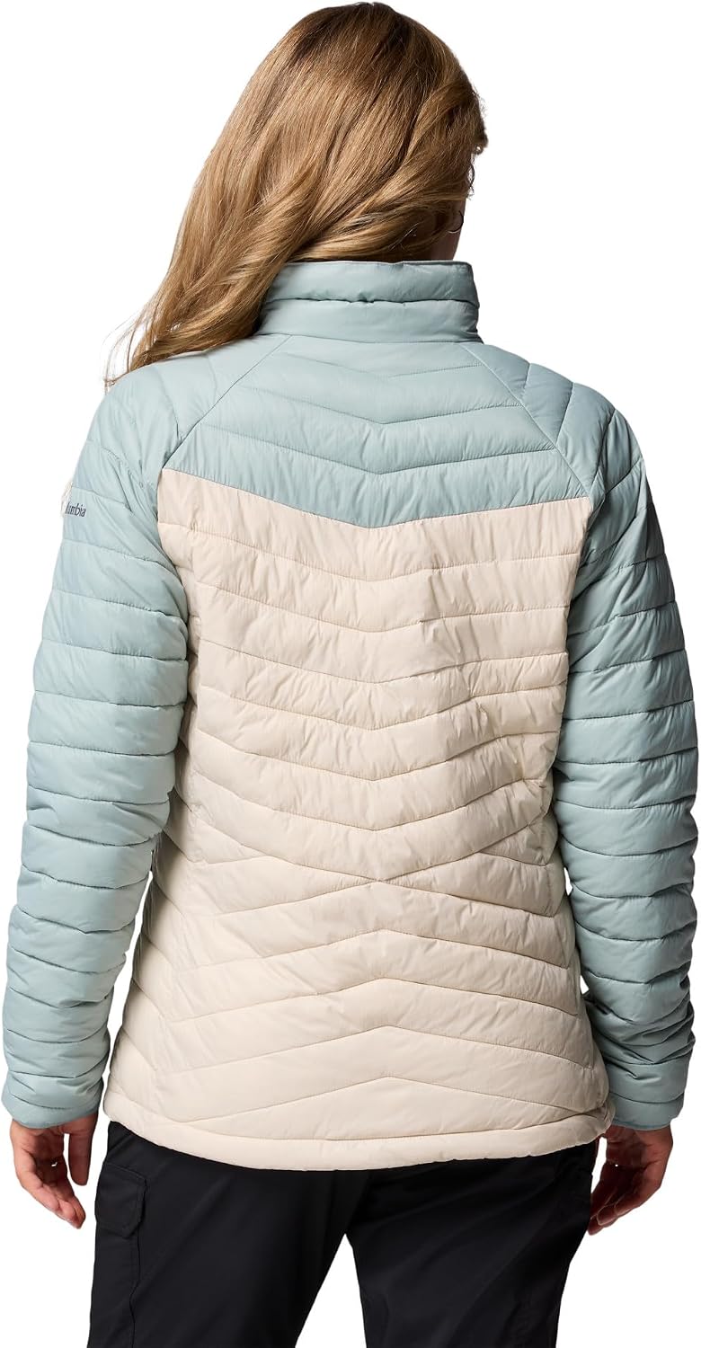 Detalle 2 de Columbia Powder Pass Jacket Doudoune Femme XL Dark Stone