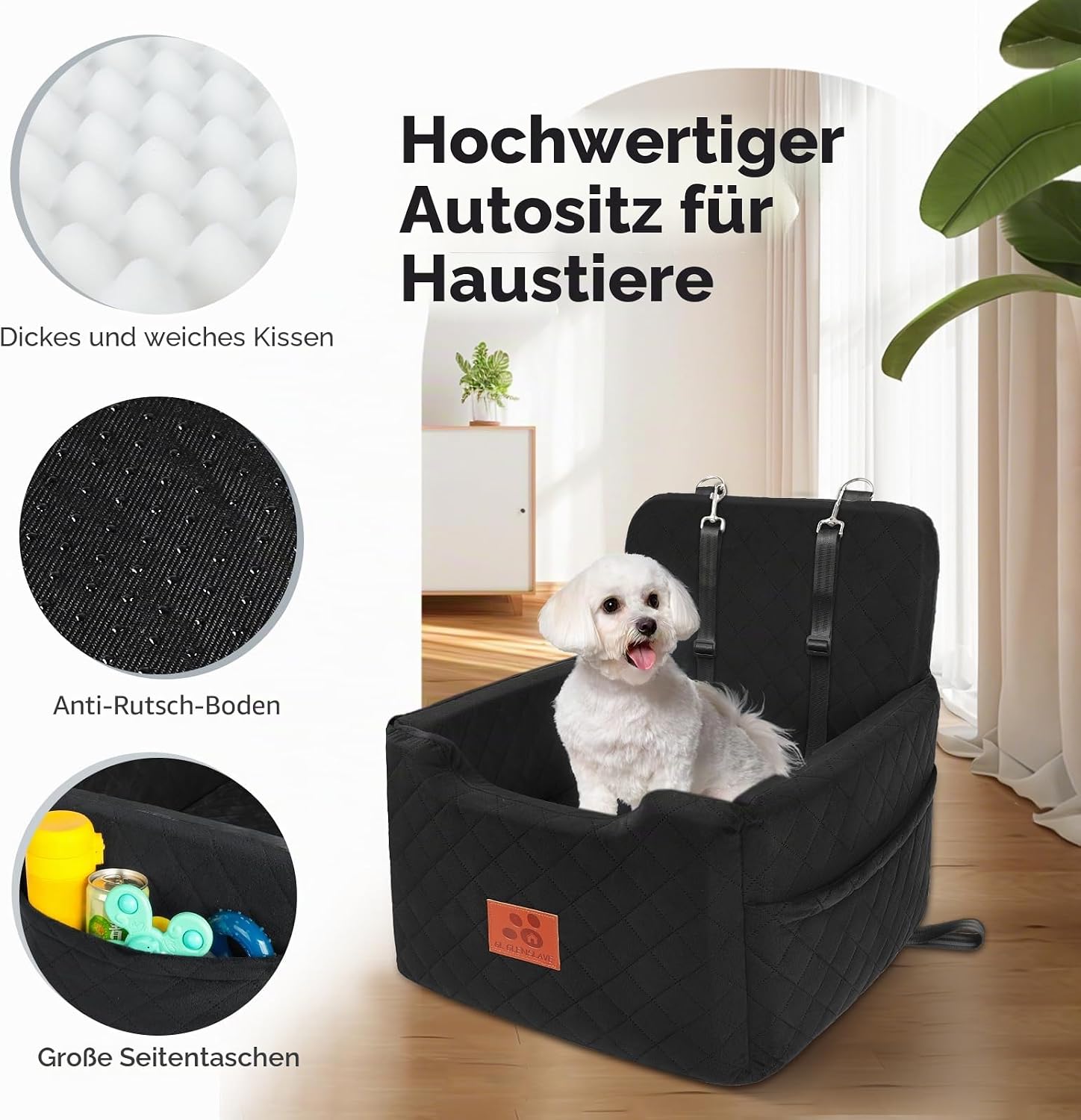 Thumbnail 3 de GL GLENSLAVE Autositz Hunde bis 15 kg