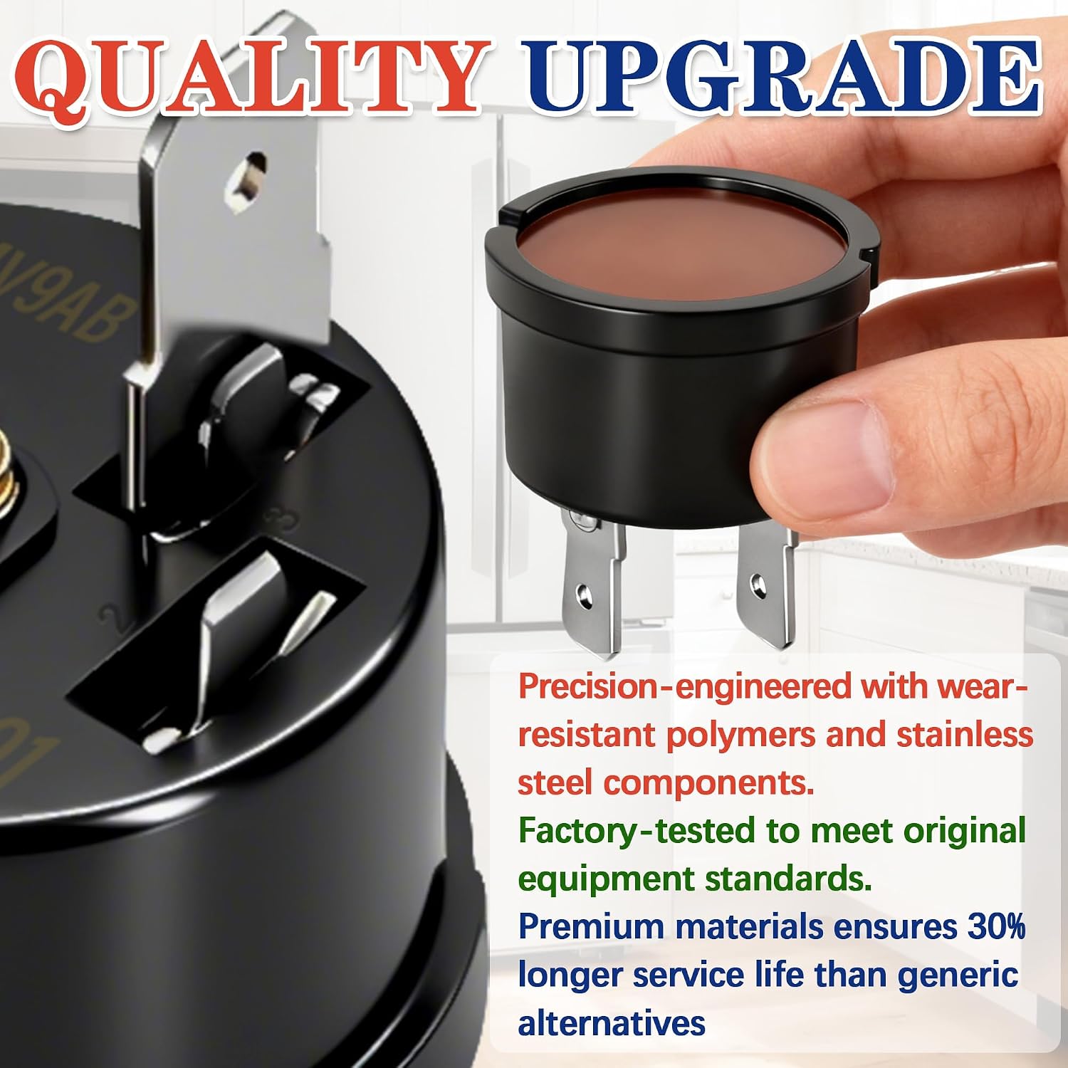 Detalle de Bakaoof 6750CL0001D Refrigerator Compressor Overload Protector for LG and Kenmore