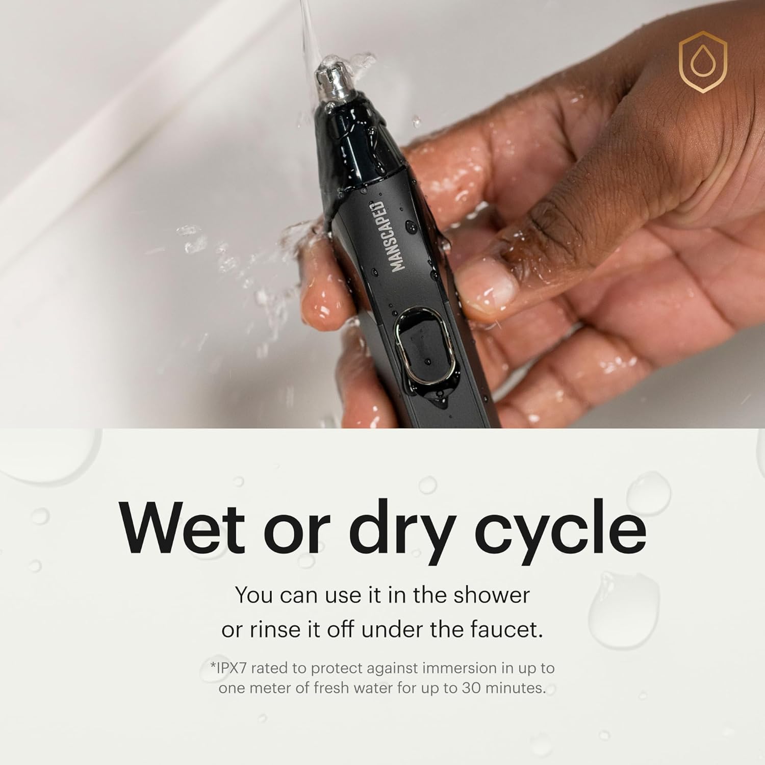 Detalle de MANSCAPED Weed Whacker 2.0 nose trimmer 7000RPM 🪒