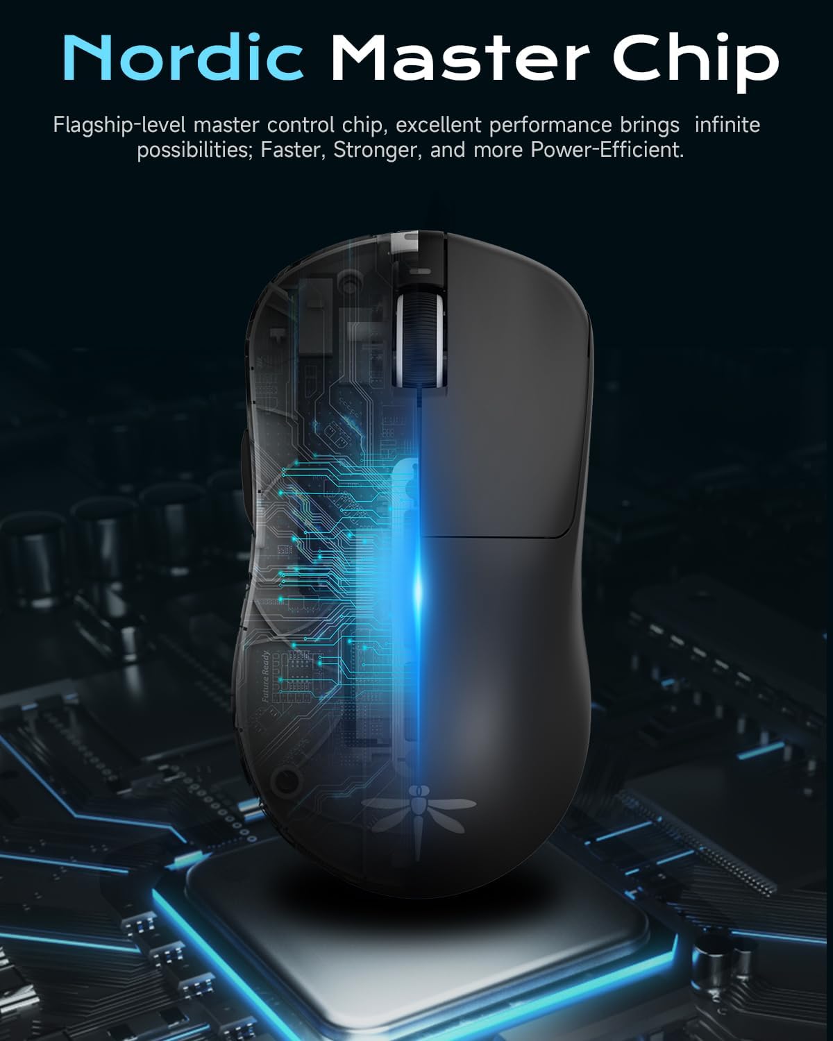 Thumbnail 1 de VGN Dragonfly F1 Pro Wireless Gaming Mouse (49g) with PAW3395 Sensor