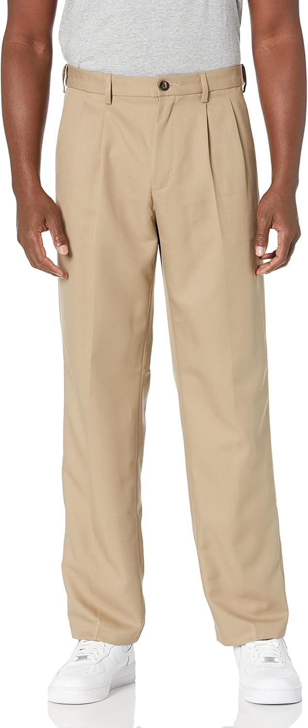 Thumbnail 6 de Amazon Essentials Men's Classic Fit Formal Expandable-Waist Pleated Dress Trousers