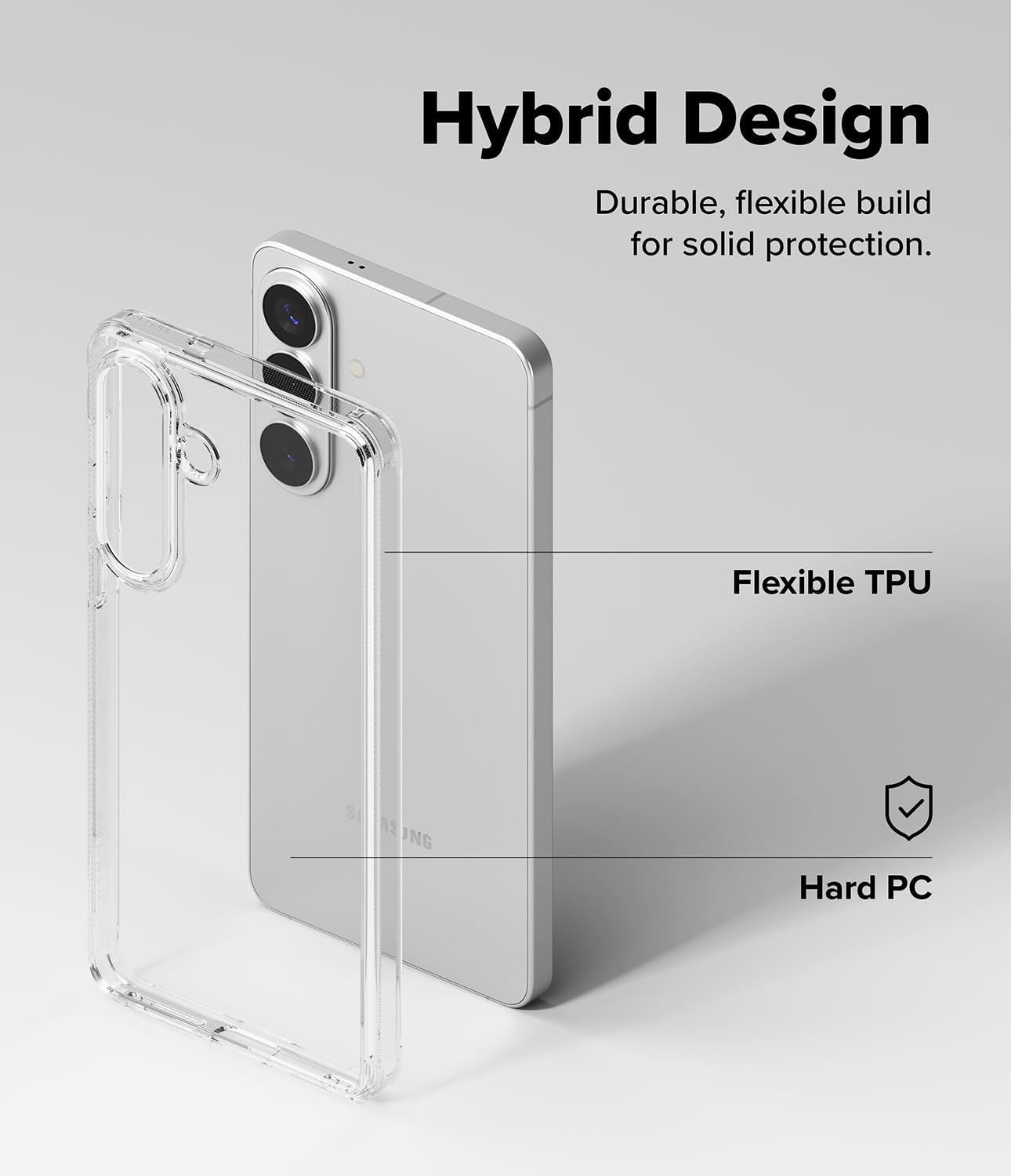 Thumbnail 6 de Ringke Fusion Hülle für Samsung Galaxy S26 – transparente Rückseite, TPU-Rahmen, kratzfest