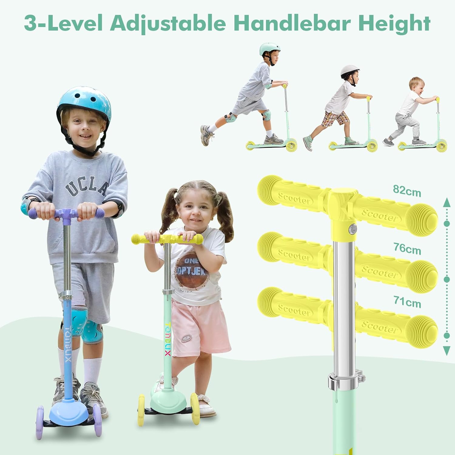 Detalle de TONBUX Kids Scooter