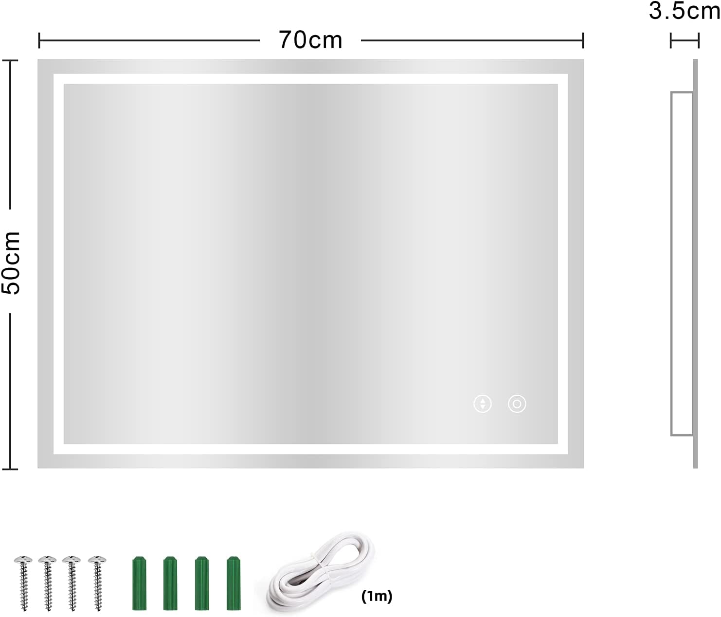 Thumbnail 6 de Dripex Mirror with LED Lights 500x700