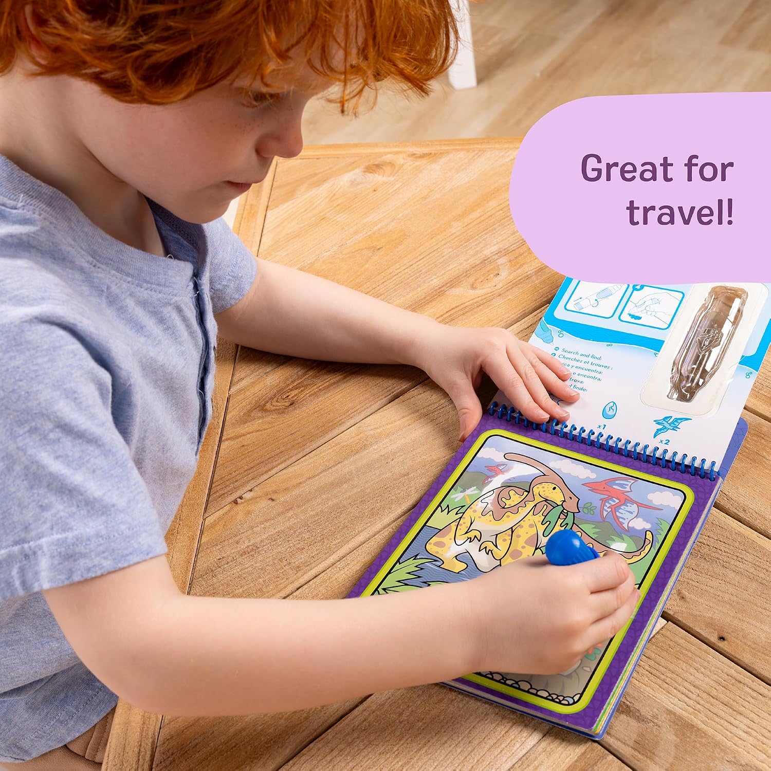 Thumbnail 4 de Melissa & Doug Water Wow! Dinosaurs 4-Page