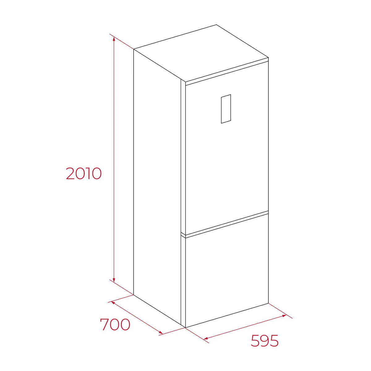 Thumbnail 1 de Teka RBF 88680 Frigorífico combi 2,01 m 📦