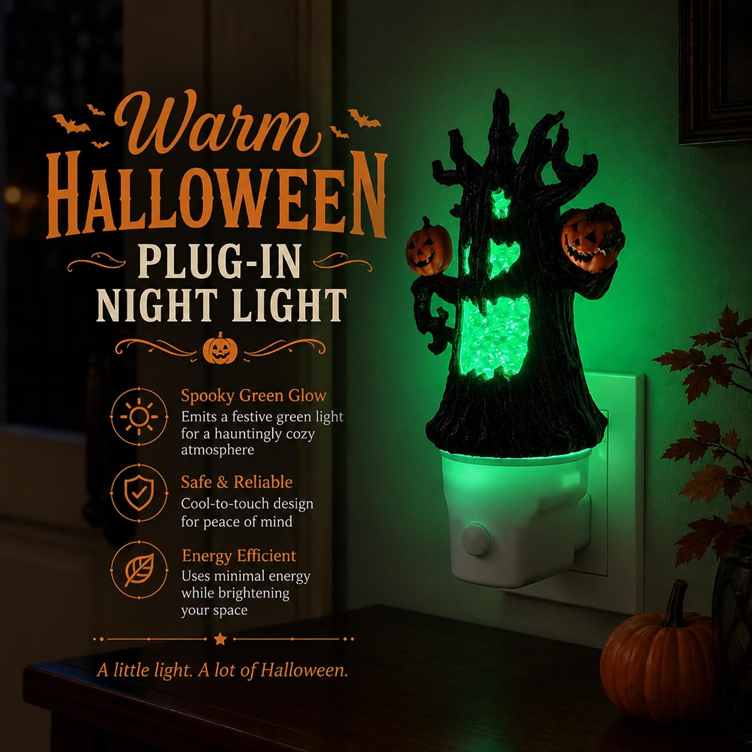 Thumbnail 5 de Niqelva Halloween night light