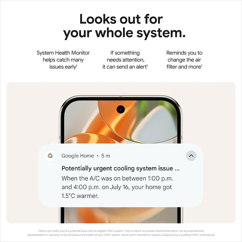 Thumbnail 4 de Google smart thermostat, 4th Gen