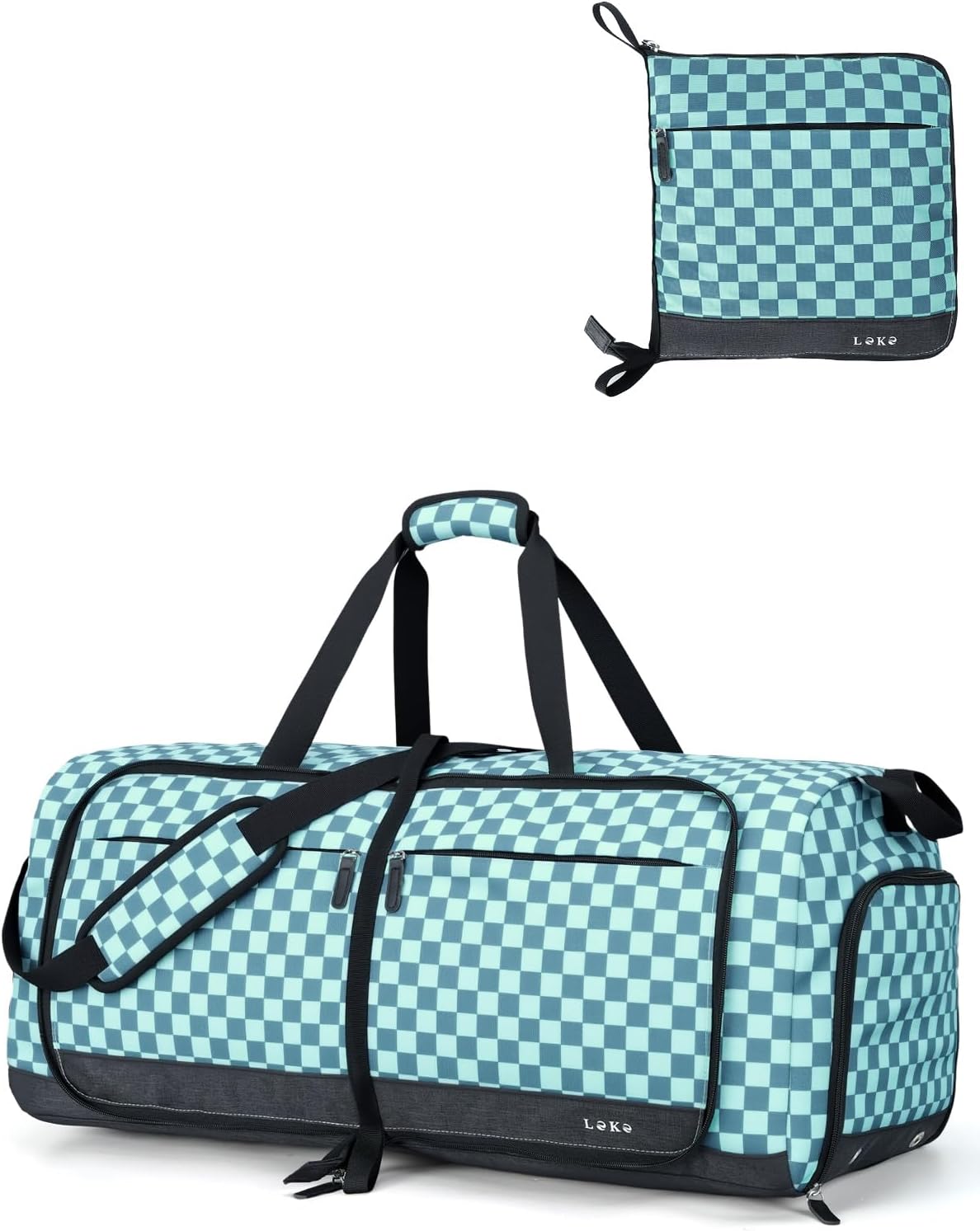 Thumbnail 6 de Lekesky Large Foldable Duffel Bag 80L
