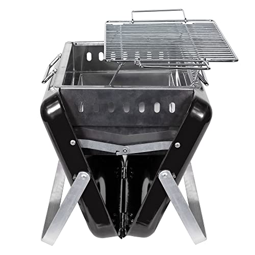 Thumbnail 9 de George Foreman Portable Charcoal BBQ GFPTBBQ1005B: On-The-Go Grilling for 2–3 People