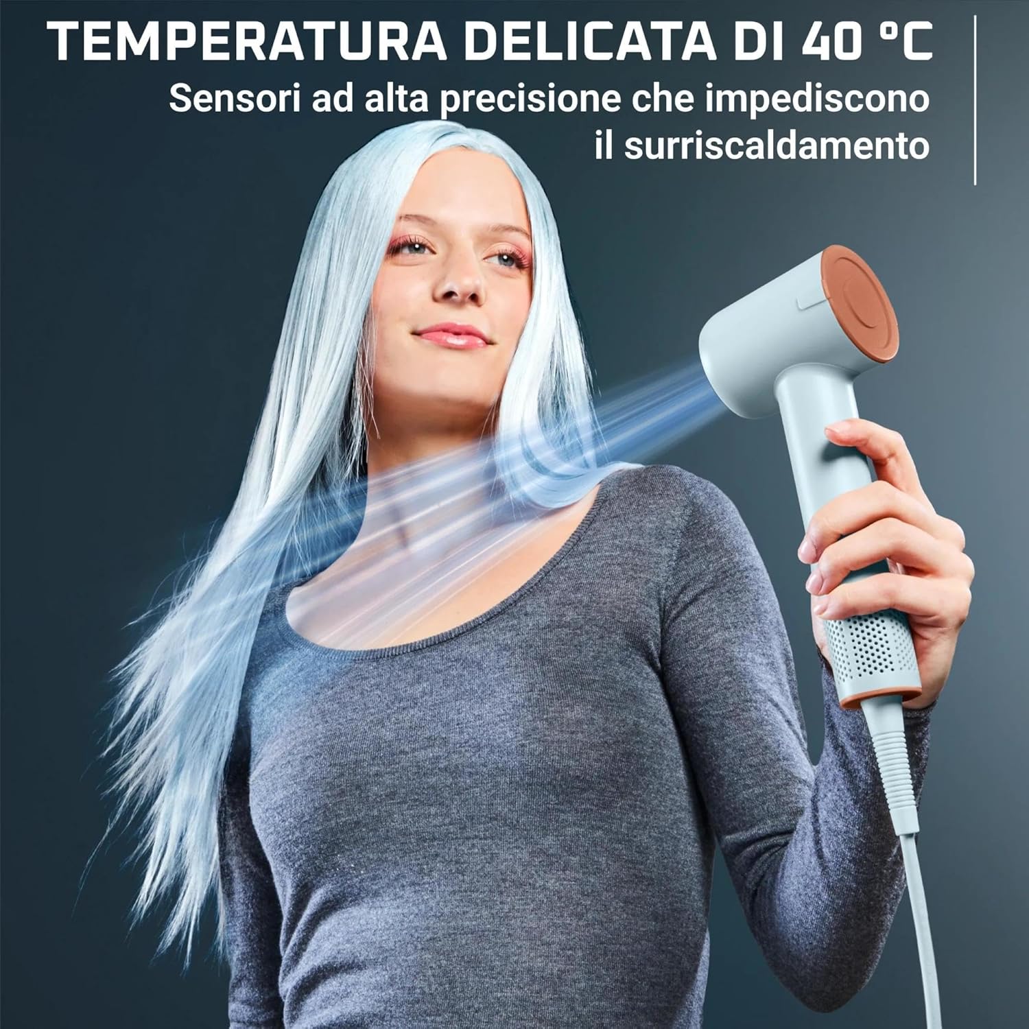 Thumbnail 5 de Rowenta Blumia phon capelli compatto con tecnologia ionica, motore ad alta velocità e beccuccio magnetico