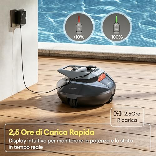Thumbnail 8 de Pooleco P10: Robot piscina wireless a doppio motore per piscine fino a 80 m²