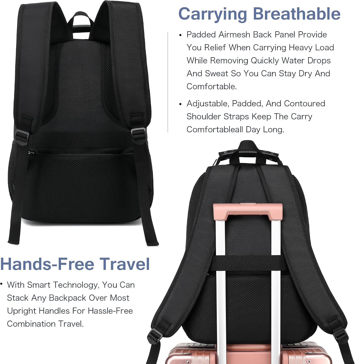 Detalle de Boavan Laptop Backpack 15.6-Inch
