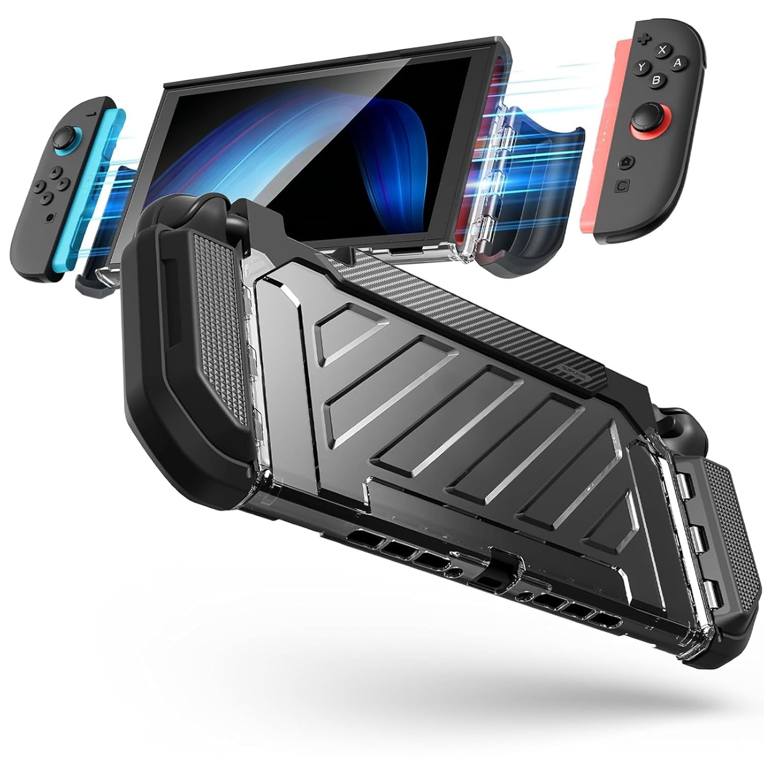 Detalle de SUPCASE Switch 2 Case 2025 Military-Grade