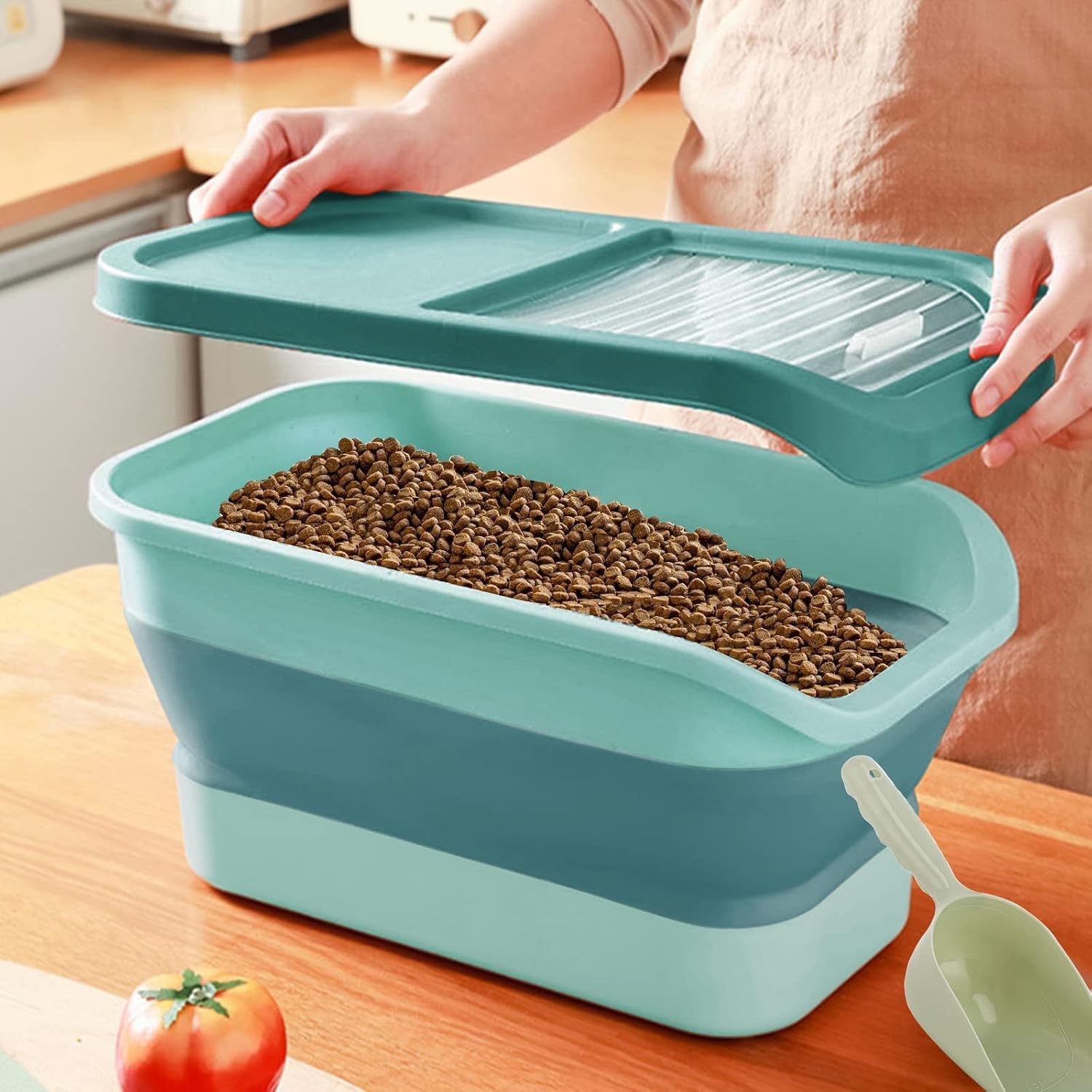 Detalle de Wuciray Dog Cat Food Storage Container 10kg