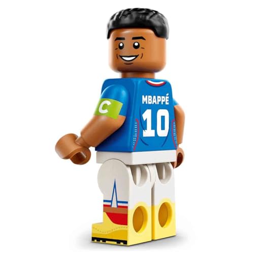 Detalle de LEGO Editions Kylian Mbappé: Fenómenos del Fútbol (43013)