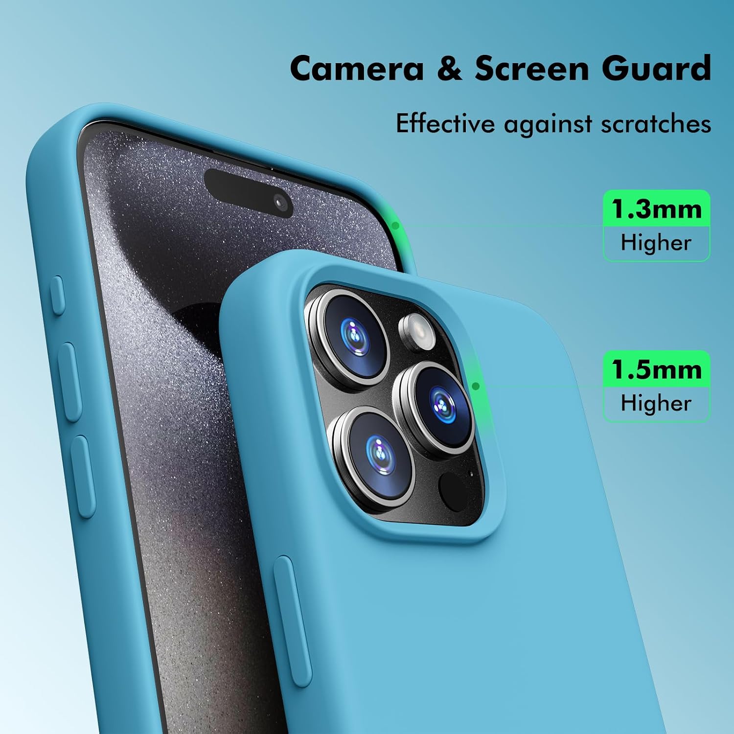 Thumbnail 2 de TIIXXA Silicone Case for iPhone 15 Pro Max