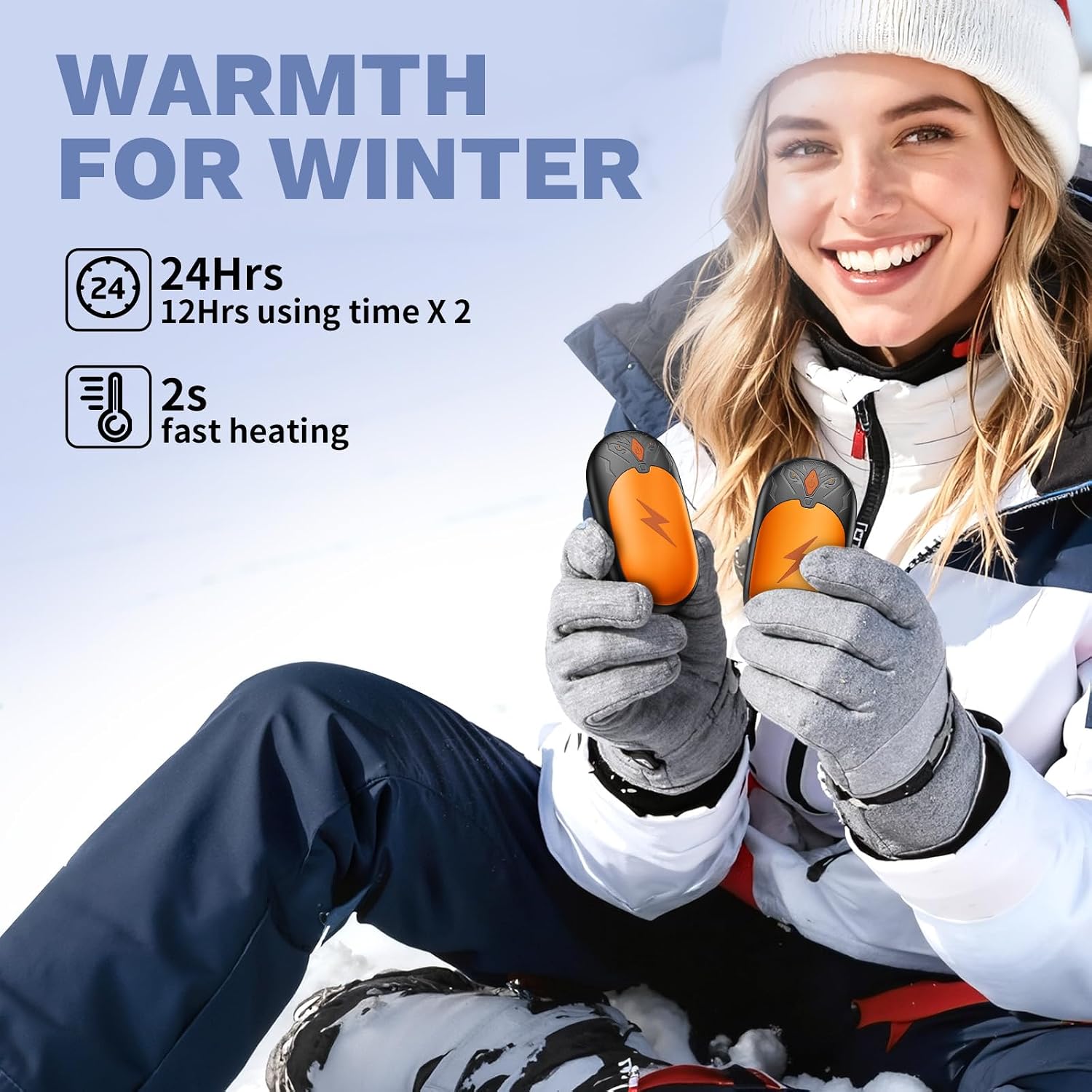 Detalle 2 de Rechargeable Hand Warmers 2-Pack