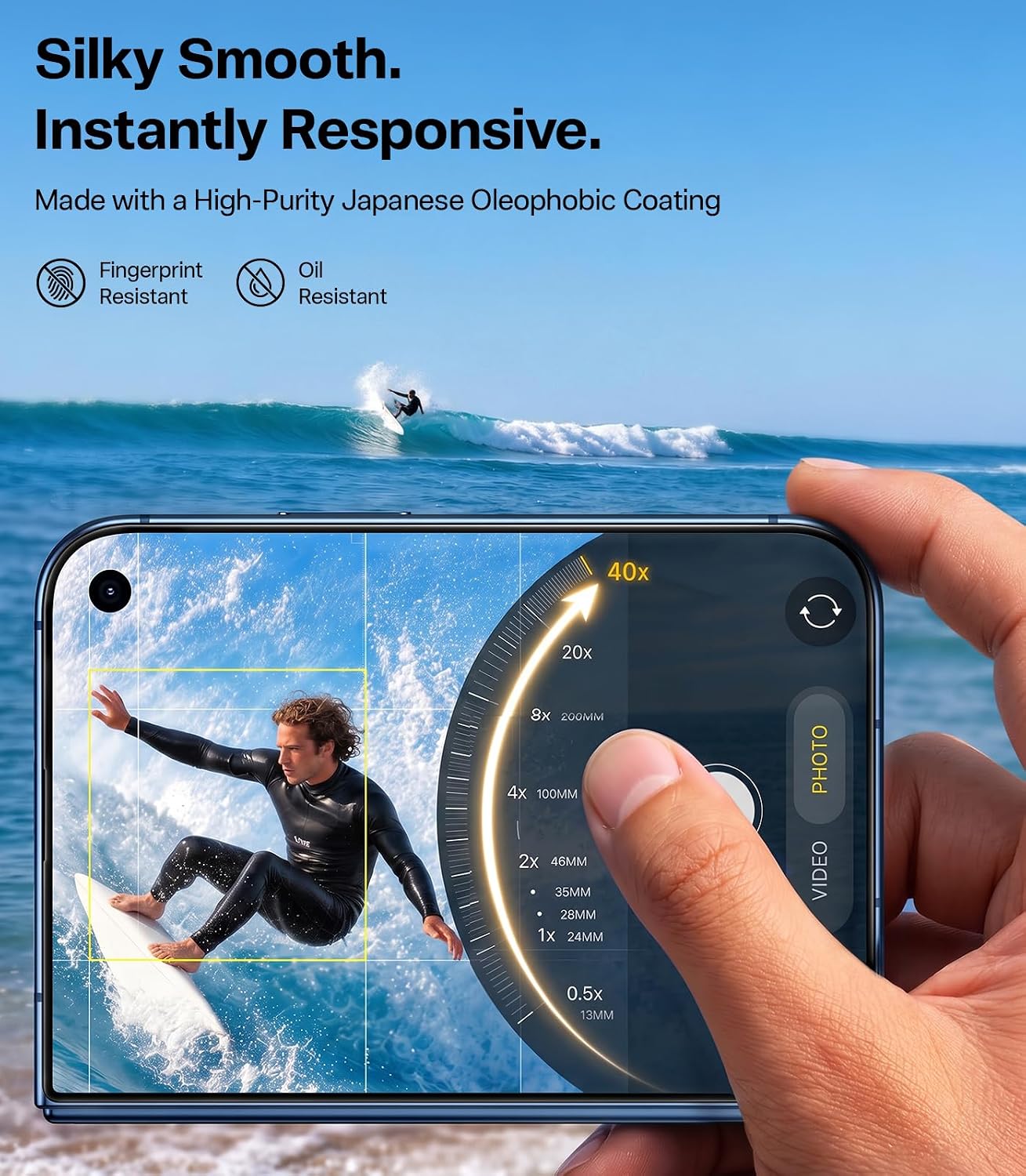 Thumbnail 6 de TORRAS Sunview AR Ultra for iPhone Duo Screen Protector, 2-Pack Anti-Reflective Glass