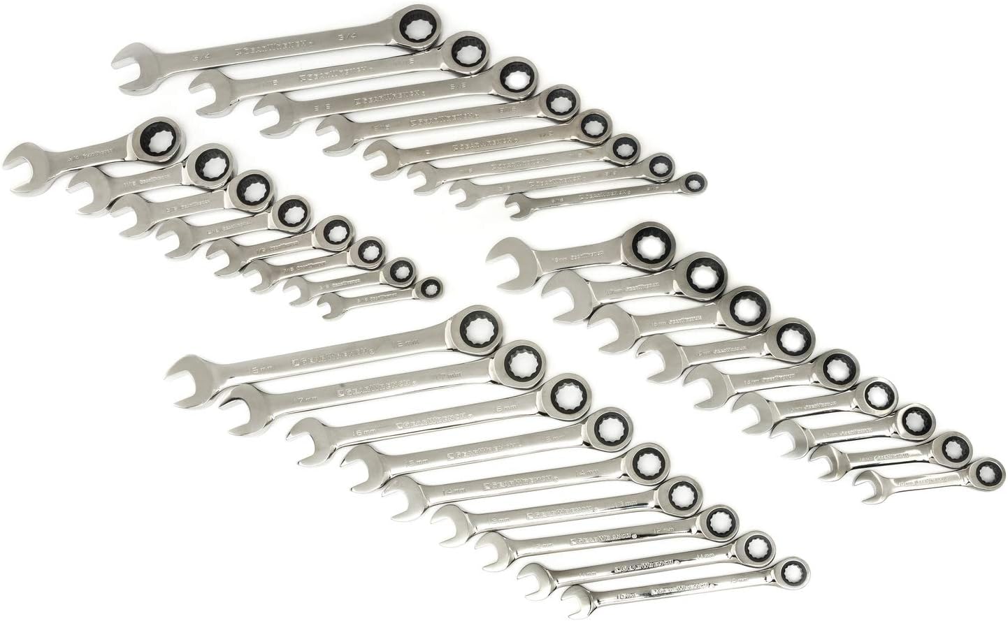 Detalle de GEARWRENCH 85034 34 Pc Ratcheting Wrench Set