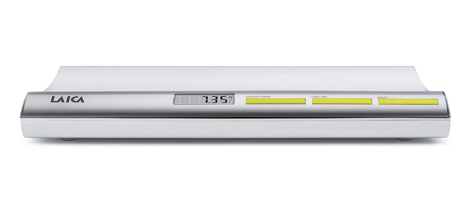 Detalle de Laica La166 elektroniczna waga niemowlęca z blokadą, LCD, do 20 kg
