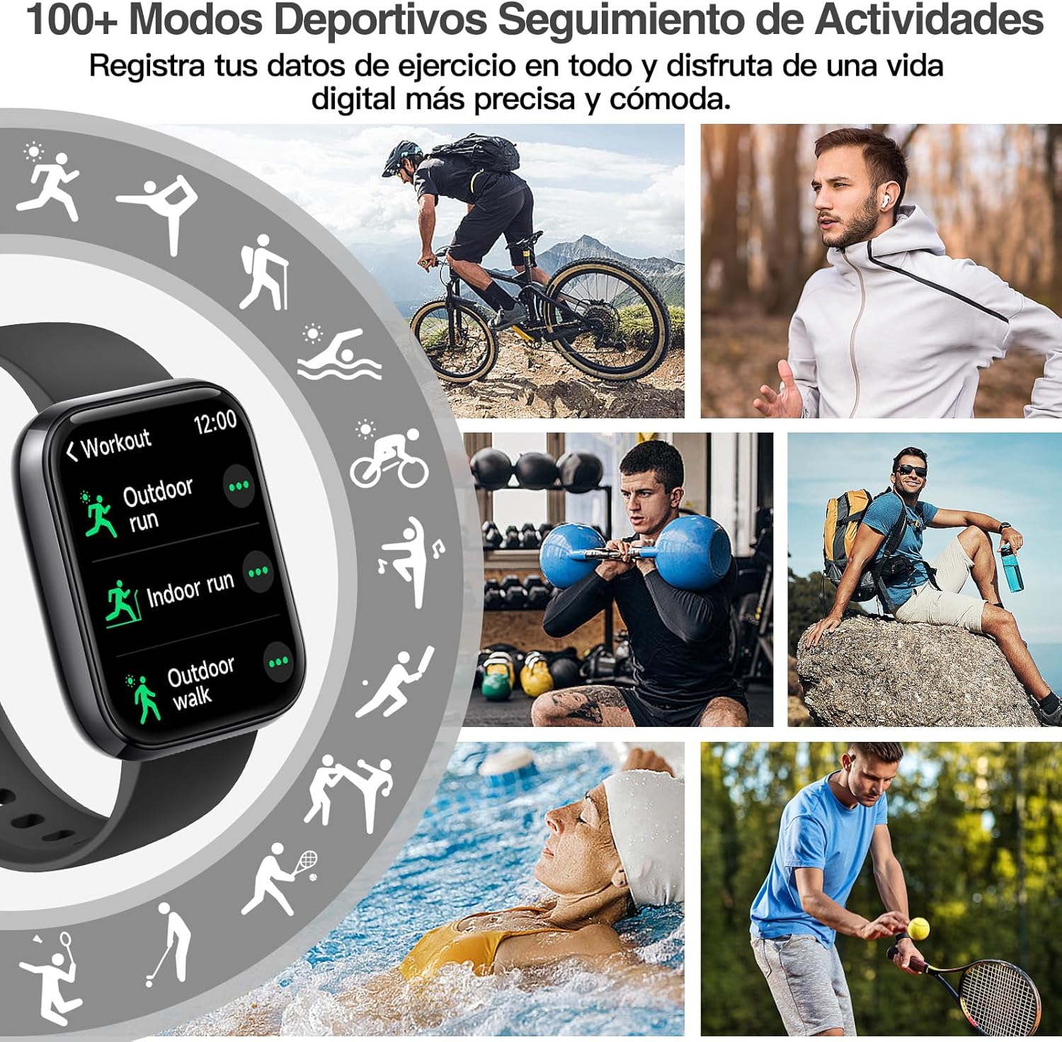 Thumbnail 5 de Konitee Reloj Inteligente 110 Modos