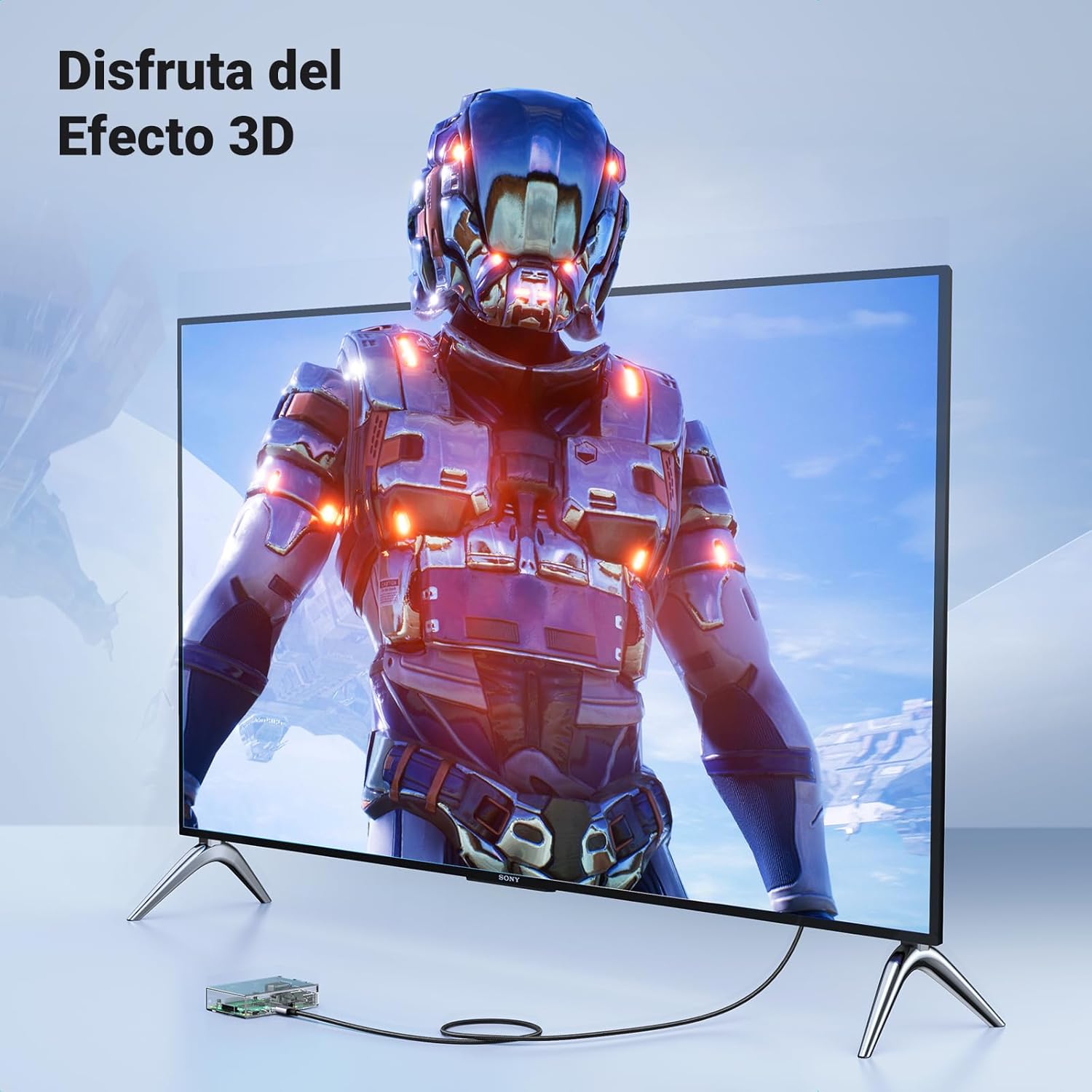 Detalle de UGREEN Cable Mini HDMI 8K 60Hz 1M