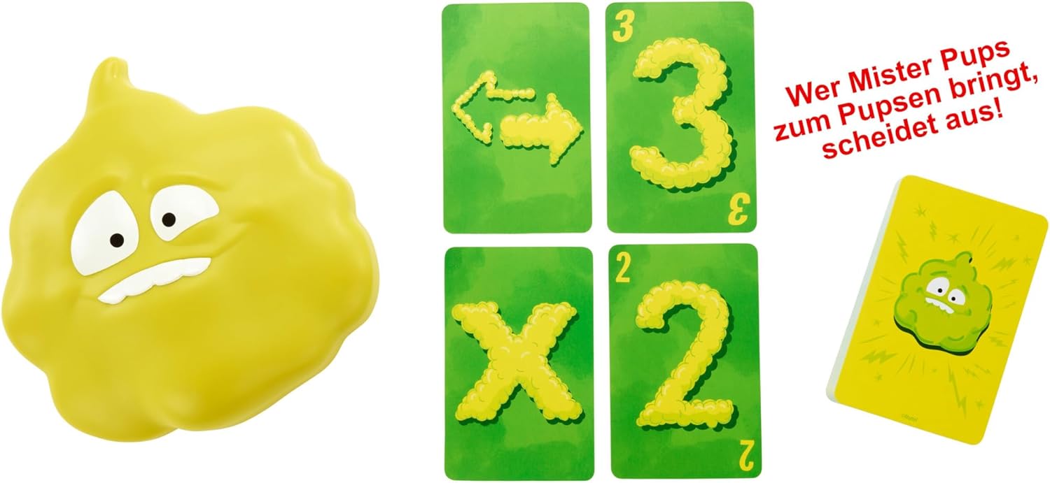 Thumbnail 3 de Mattel Games Mister Pups (DPX25) – lustiges Kartenspiel-Reisespiel für 2–6 Spieler ab 5 Jahren