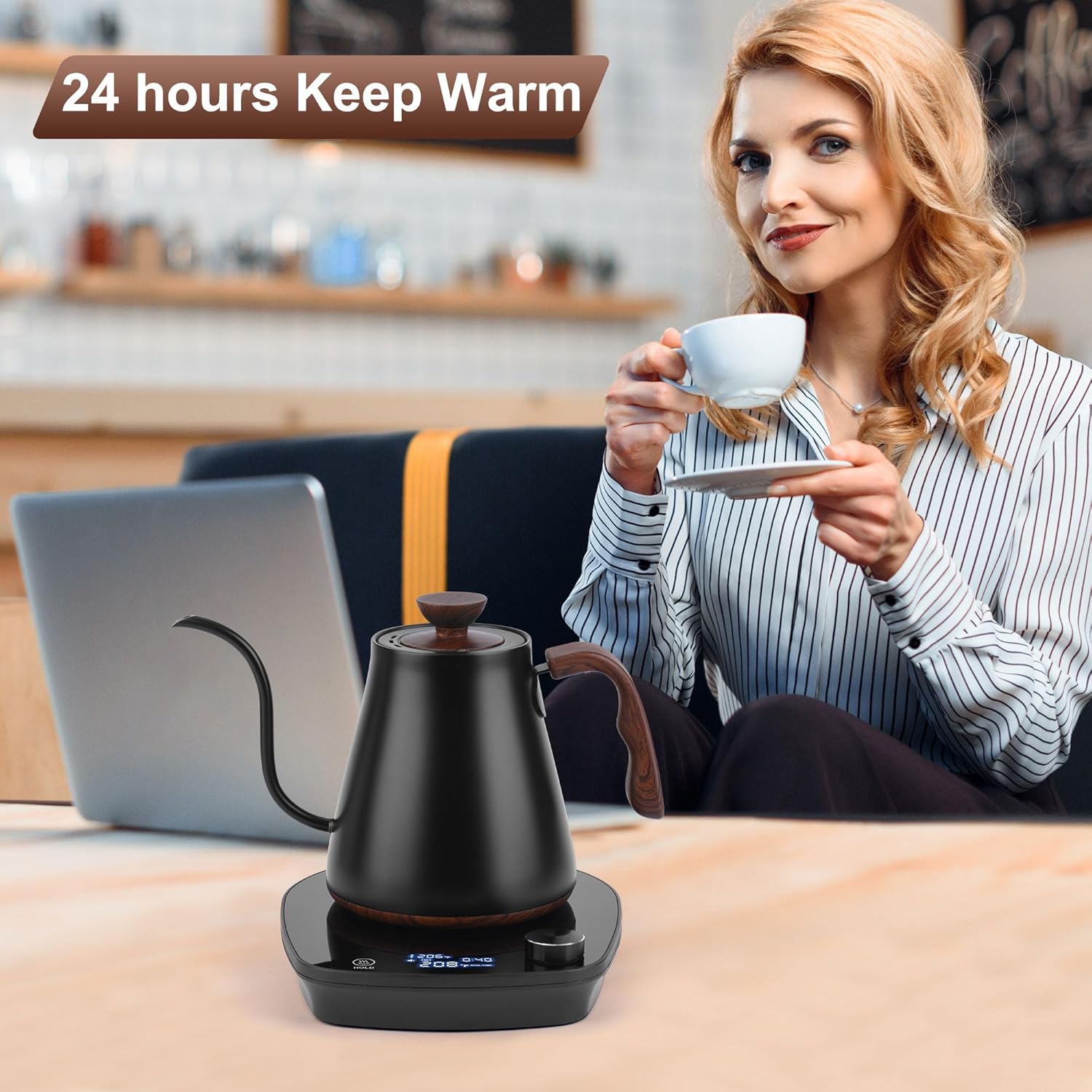 Thumbnail 5 de YDDZZM Gooseneck Electric Kettle 0.9L