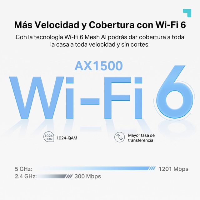 Thumbnail 3 de TP-Link Deco X10 Pack de 3 Wi‑Fi 6 Mesh 📶
