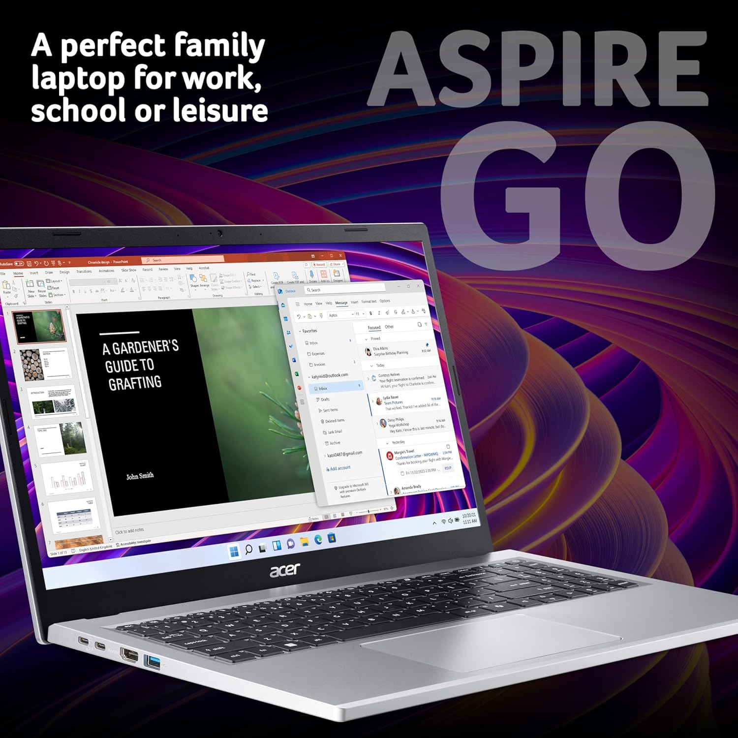Thumbnail 1 de Acer Aspire Go 15 AG15-21P laptop