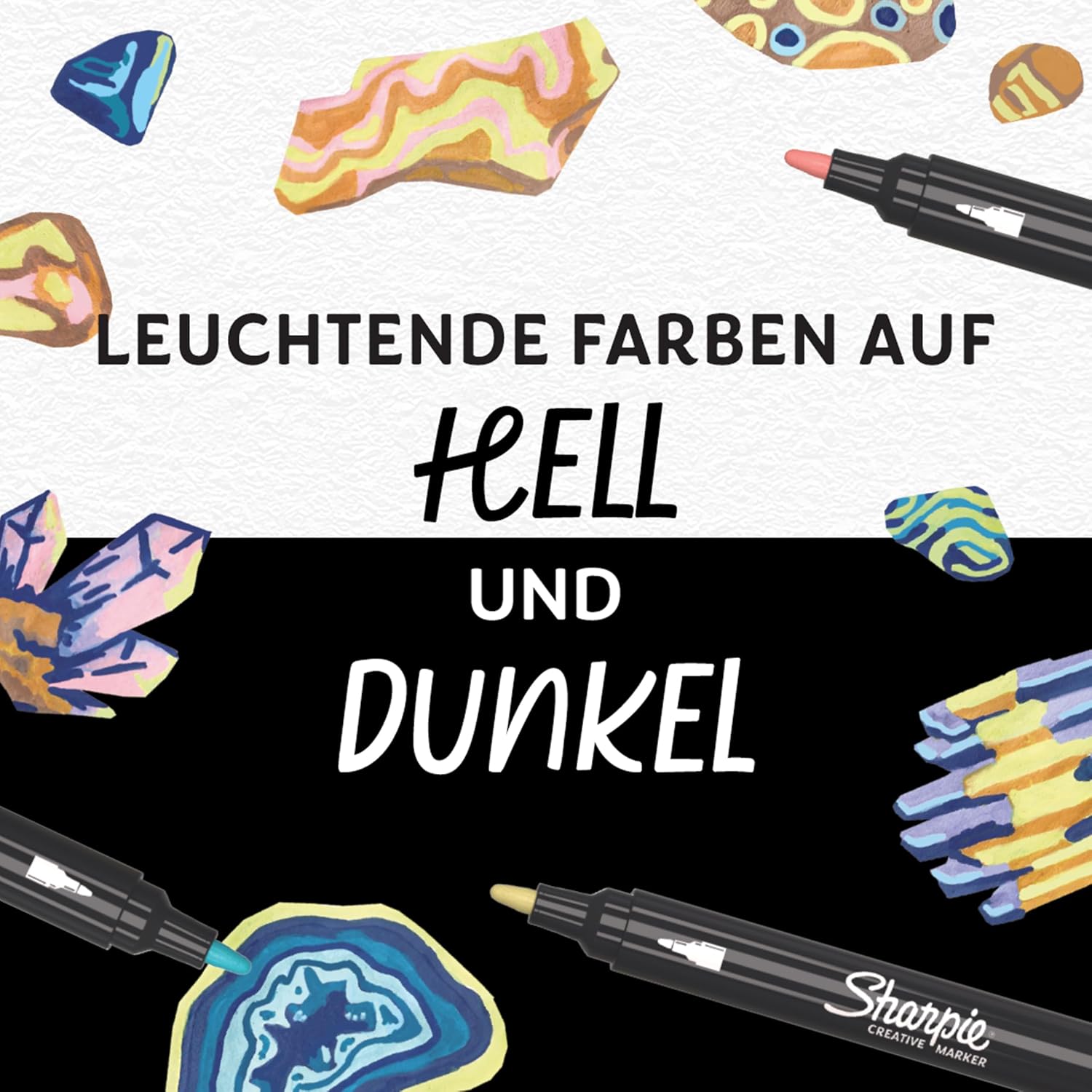 Thumbnail 4 de Sharpie Kreative Marker Erdtöne 12er Set