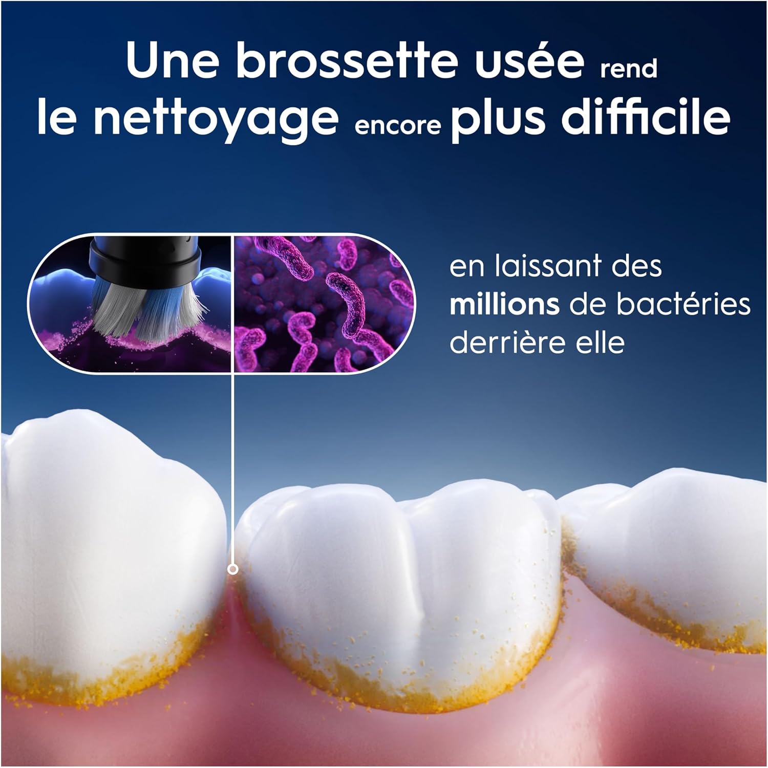 Thumbnail 4 de Oral-B Brossettes Gentle Care 4 pièces 🪥