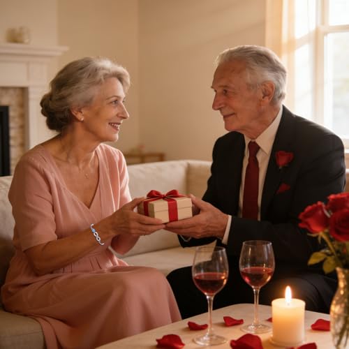 Thumbnail 3 de Tusuzik pulsera de plata de ley 925 con símbolo de infinito y corazón para el Día de la Madre