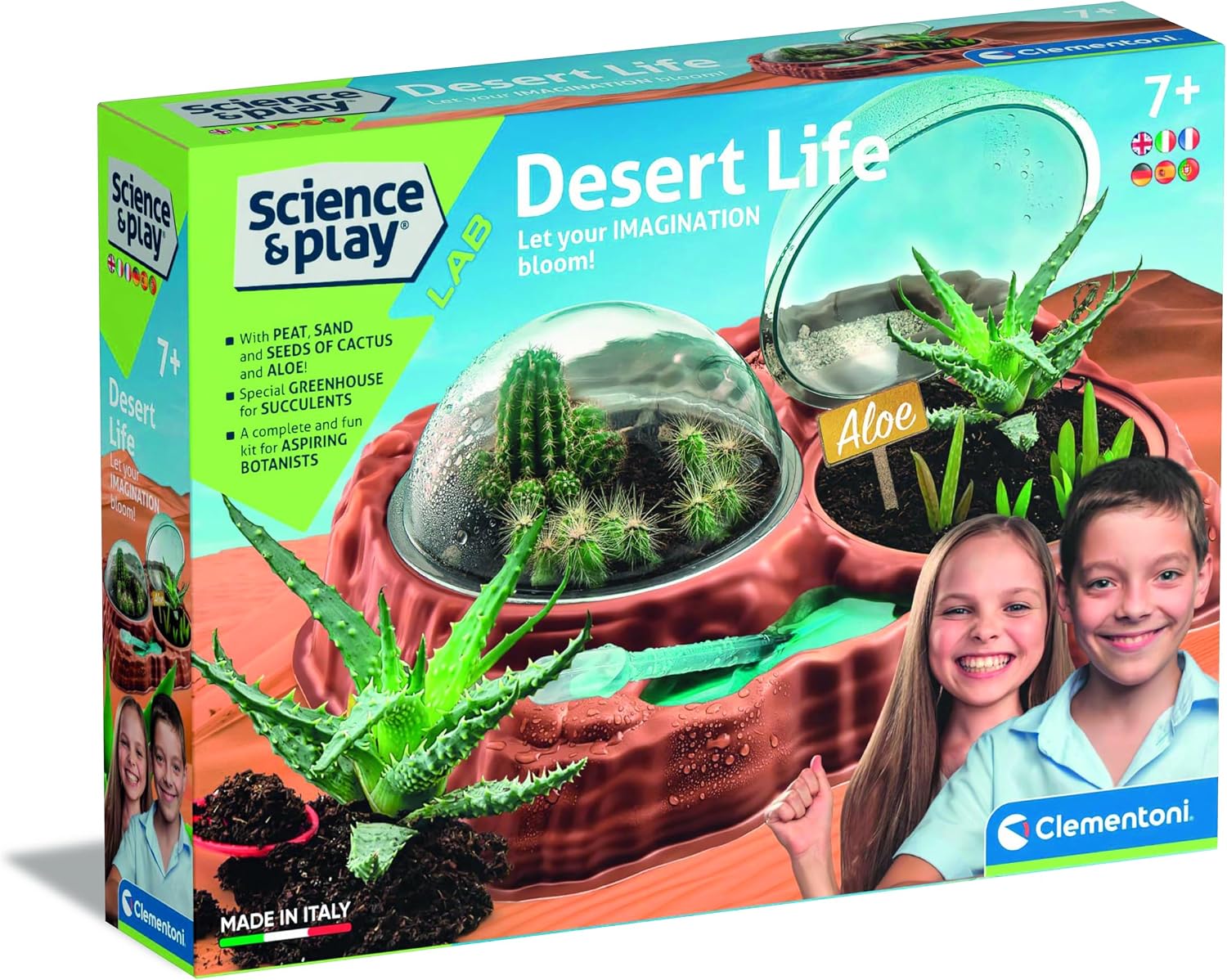 Clementoni Science and Play Lab Serre Jouet pour 7 ans 🌵