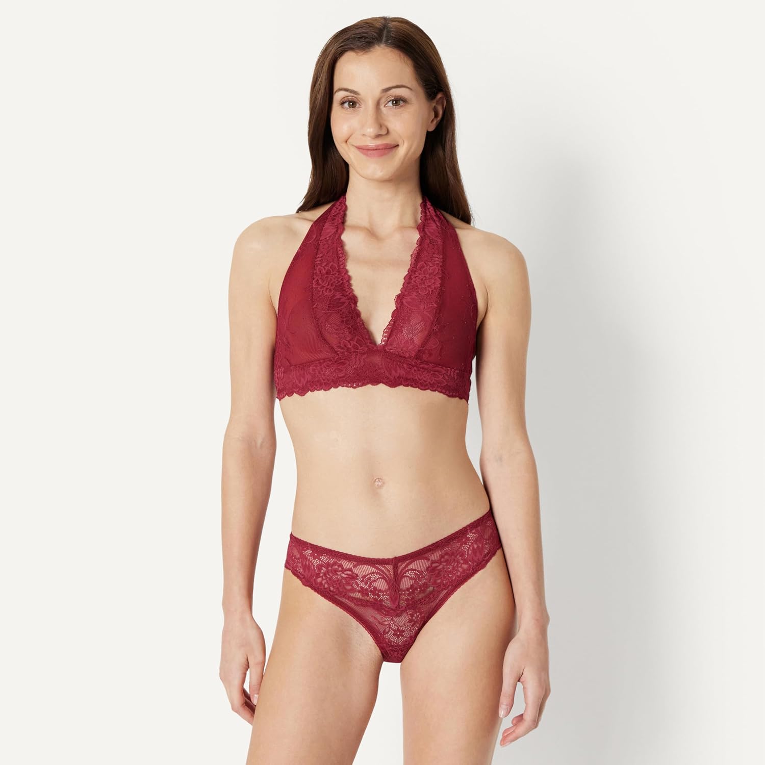 Thumbnail 4 de Amazon Essentials Bralette Halter Lace
