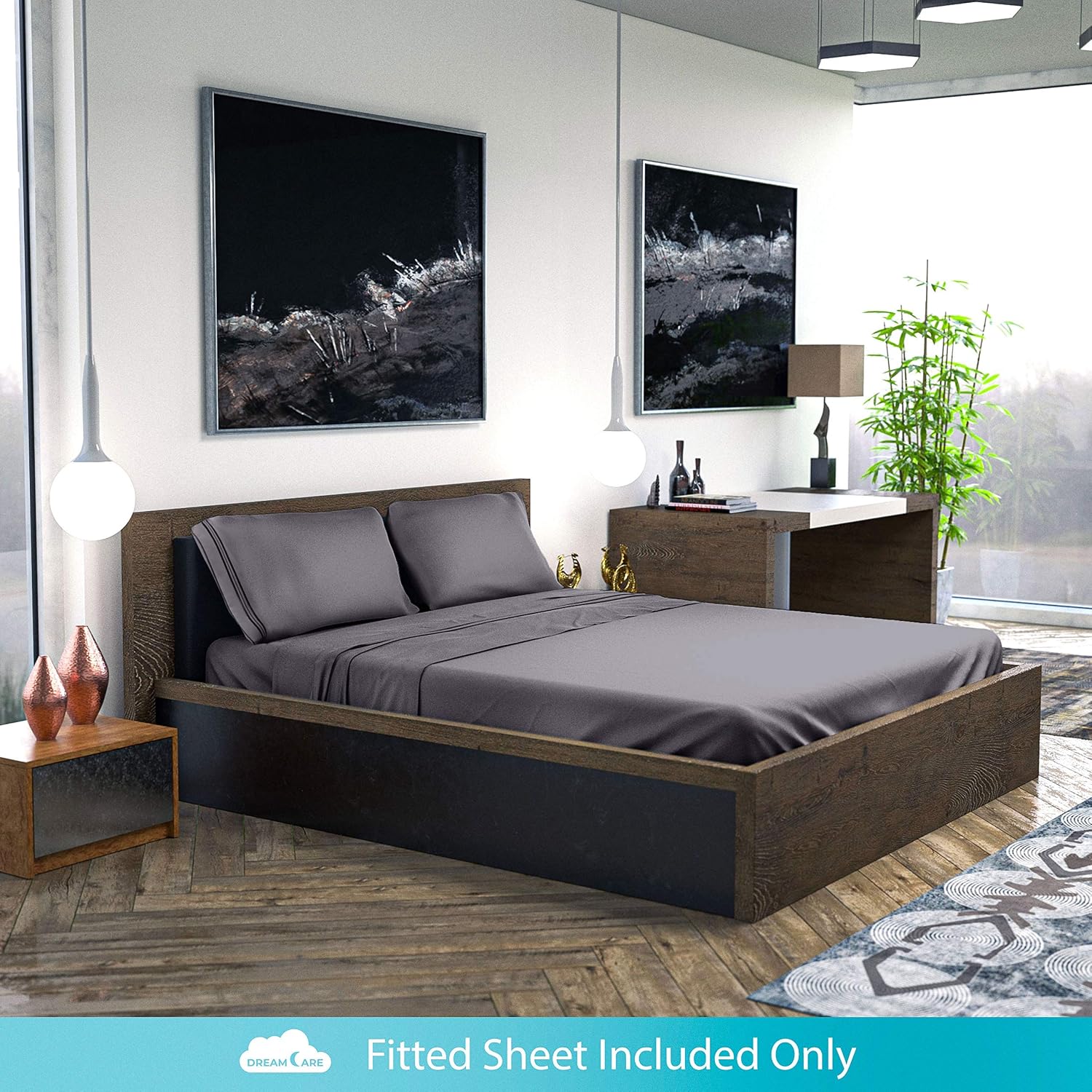 Thumbnail 6 de DREAMCARE King Fitted Sheet