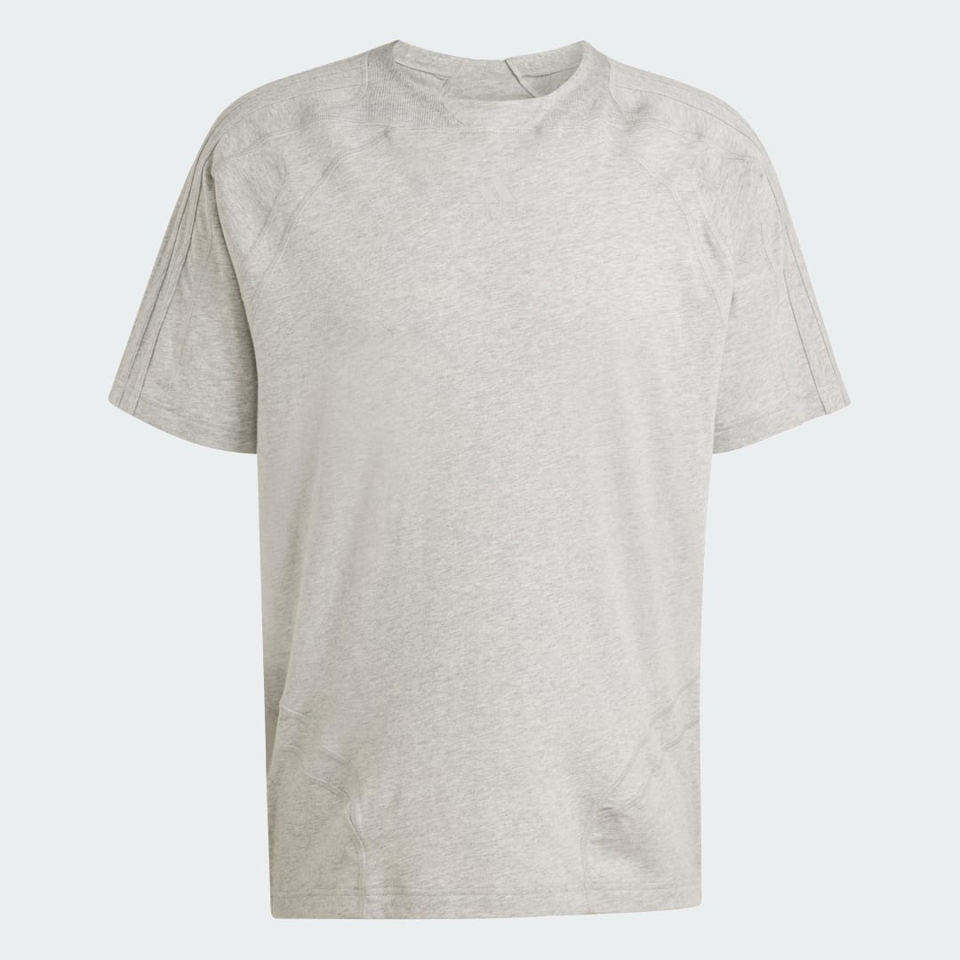 Detalle 2 de Camiseta Clásica Cutline de Adidas – Gris